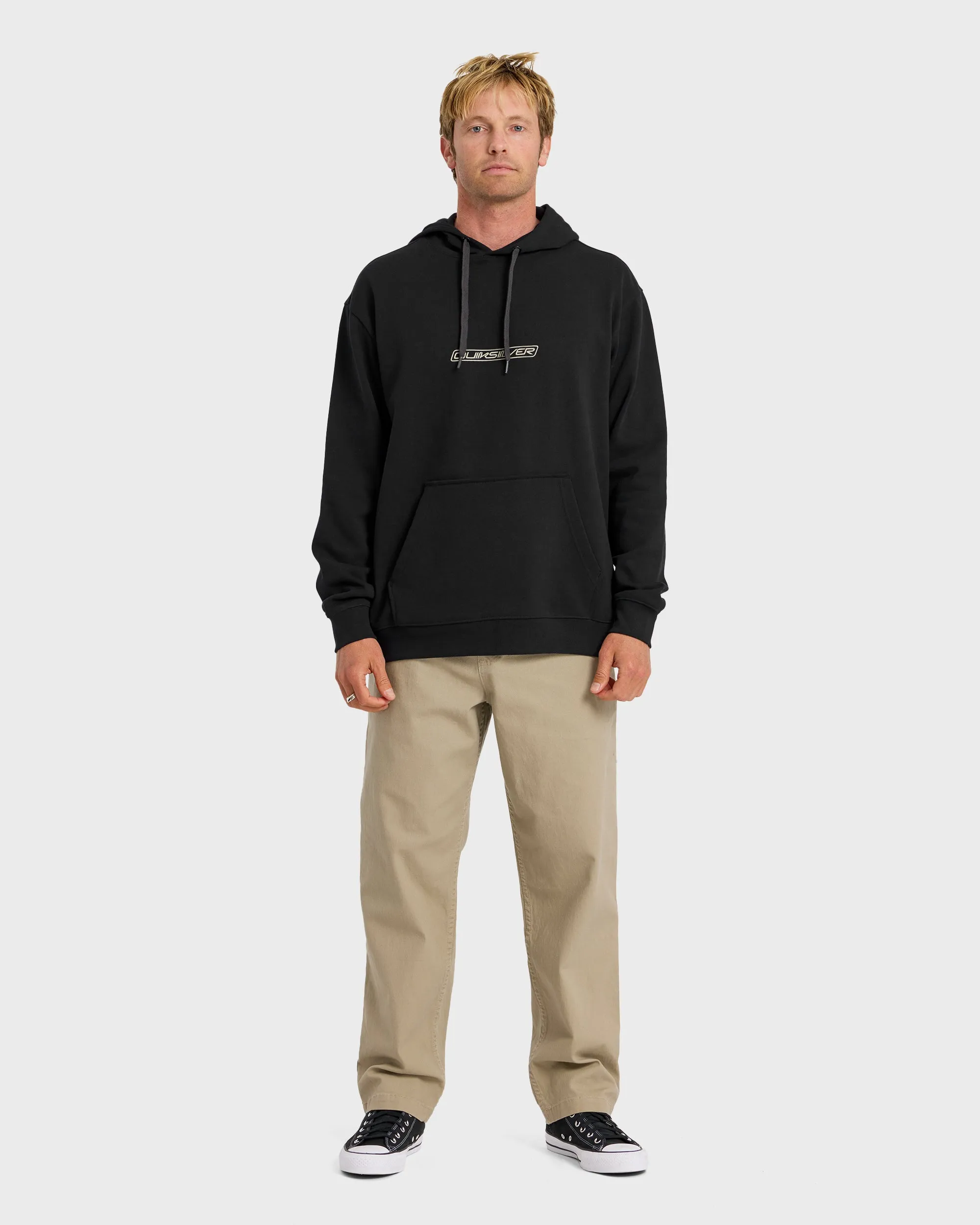Graphic Pullover Hoodie - Anthracite sold by Quiksilver product image thumbnail 3