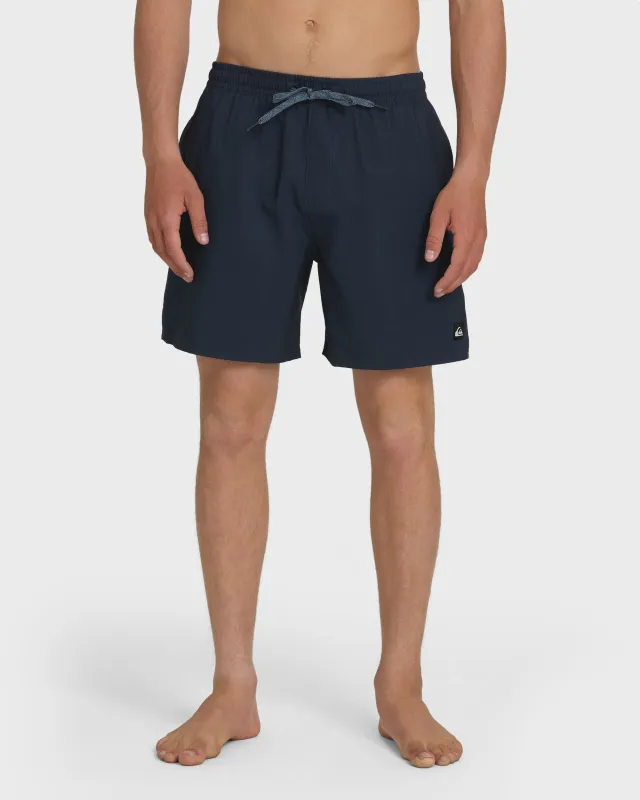Everyday Solid 17" Swim Trunks - Total Eclipse sold by Quiksilver