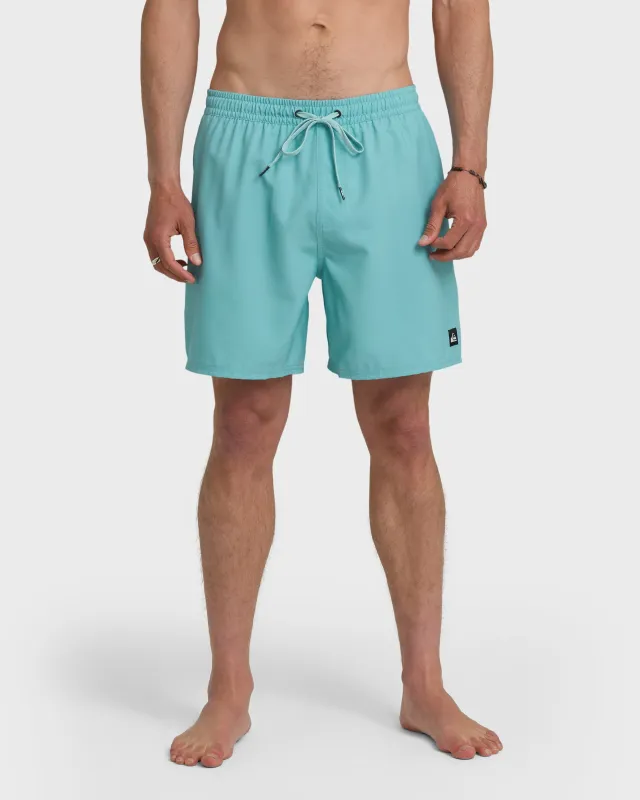 Everyday Solid 17" Swim Trunks - Aqua sold by Quiksilver