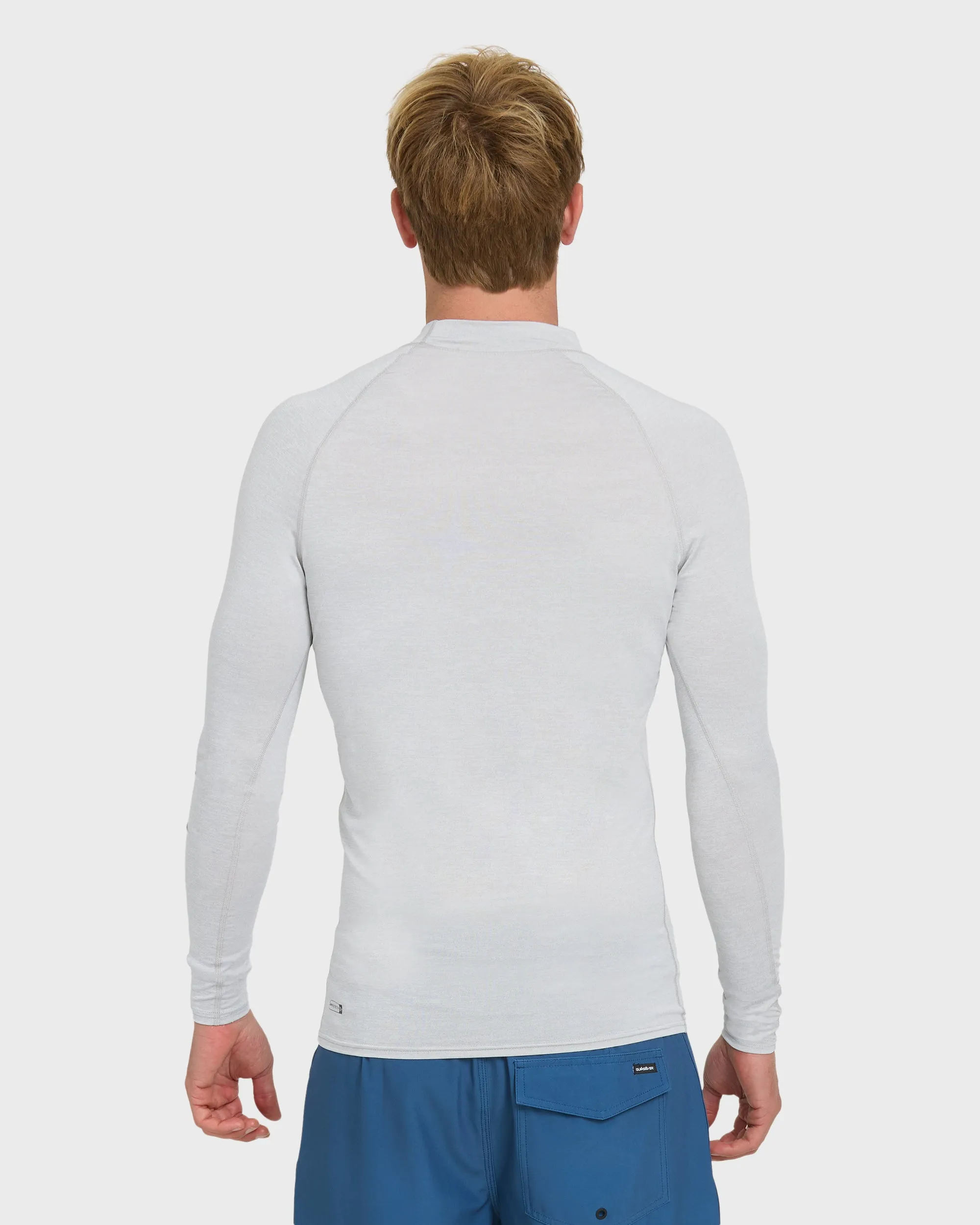 Everyday UPF 50 Long Sleeve Rashguard - Light Grey Hth sold by Quiksilver product image thumbnail 2