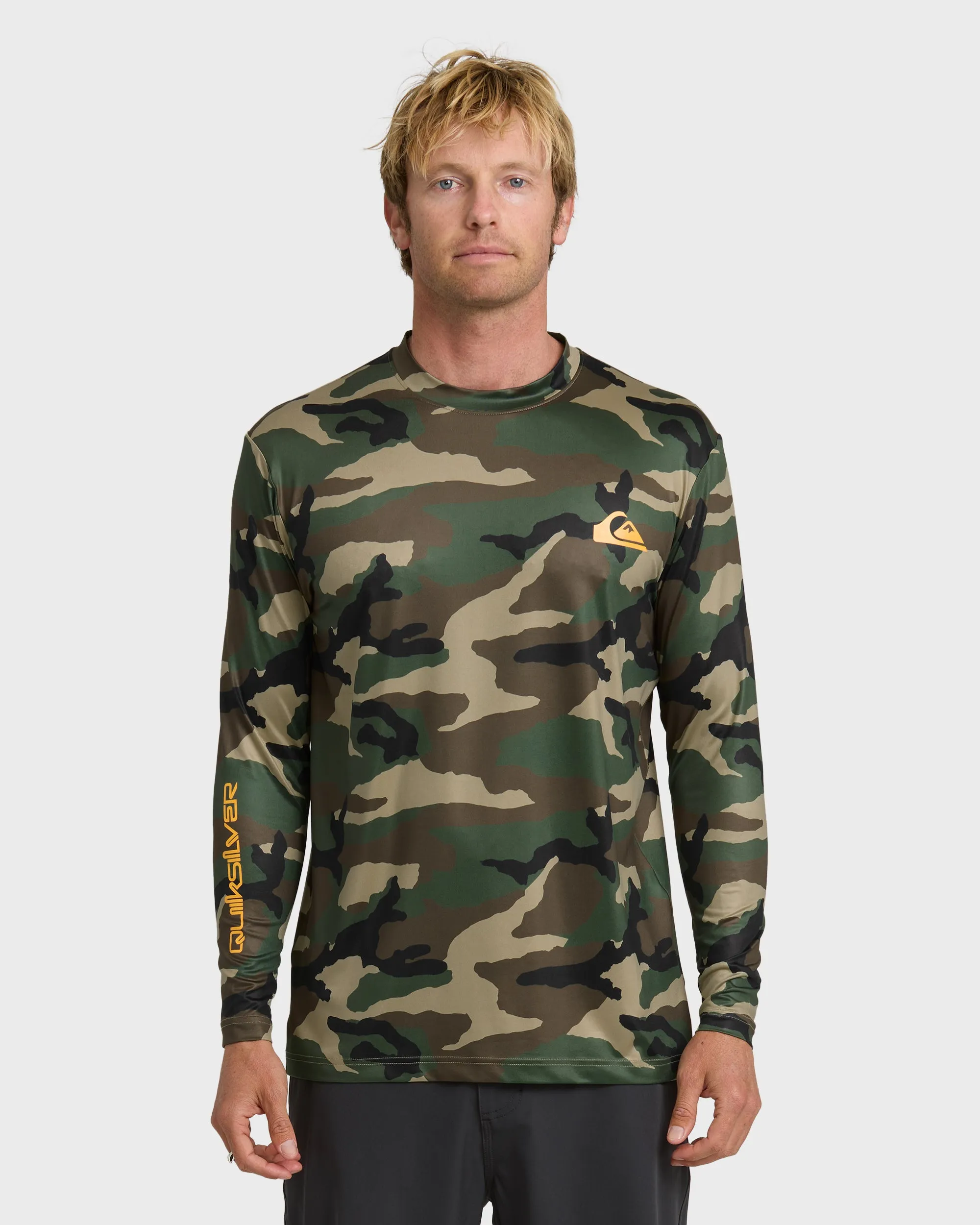 Everyday Long Sleeve Surf Tee - Camo sold by Quiksilver