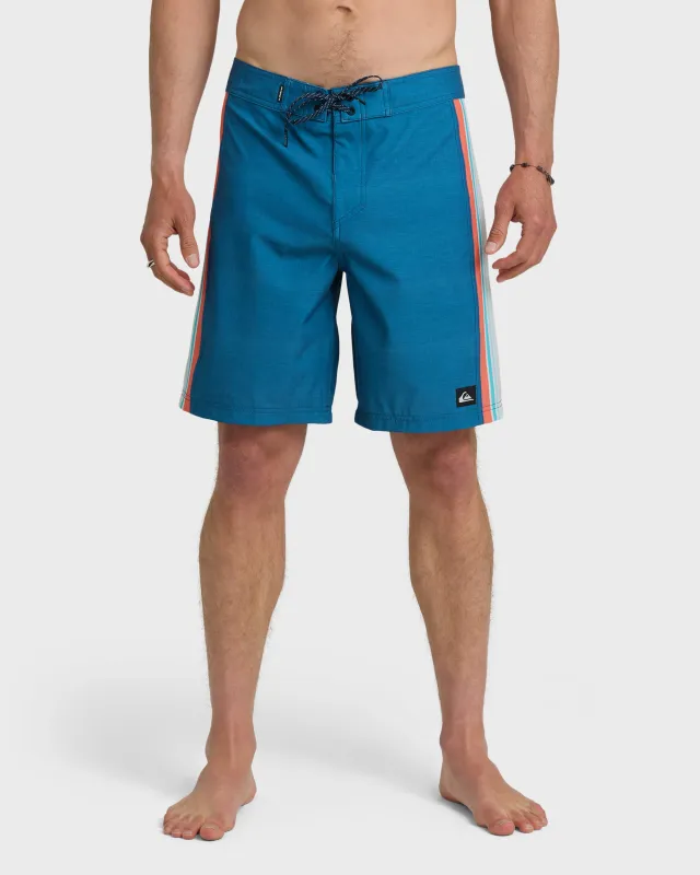 Fade Lines Panel 19" Boardshorts - Dark Denim made by Quiksilver