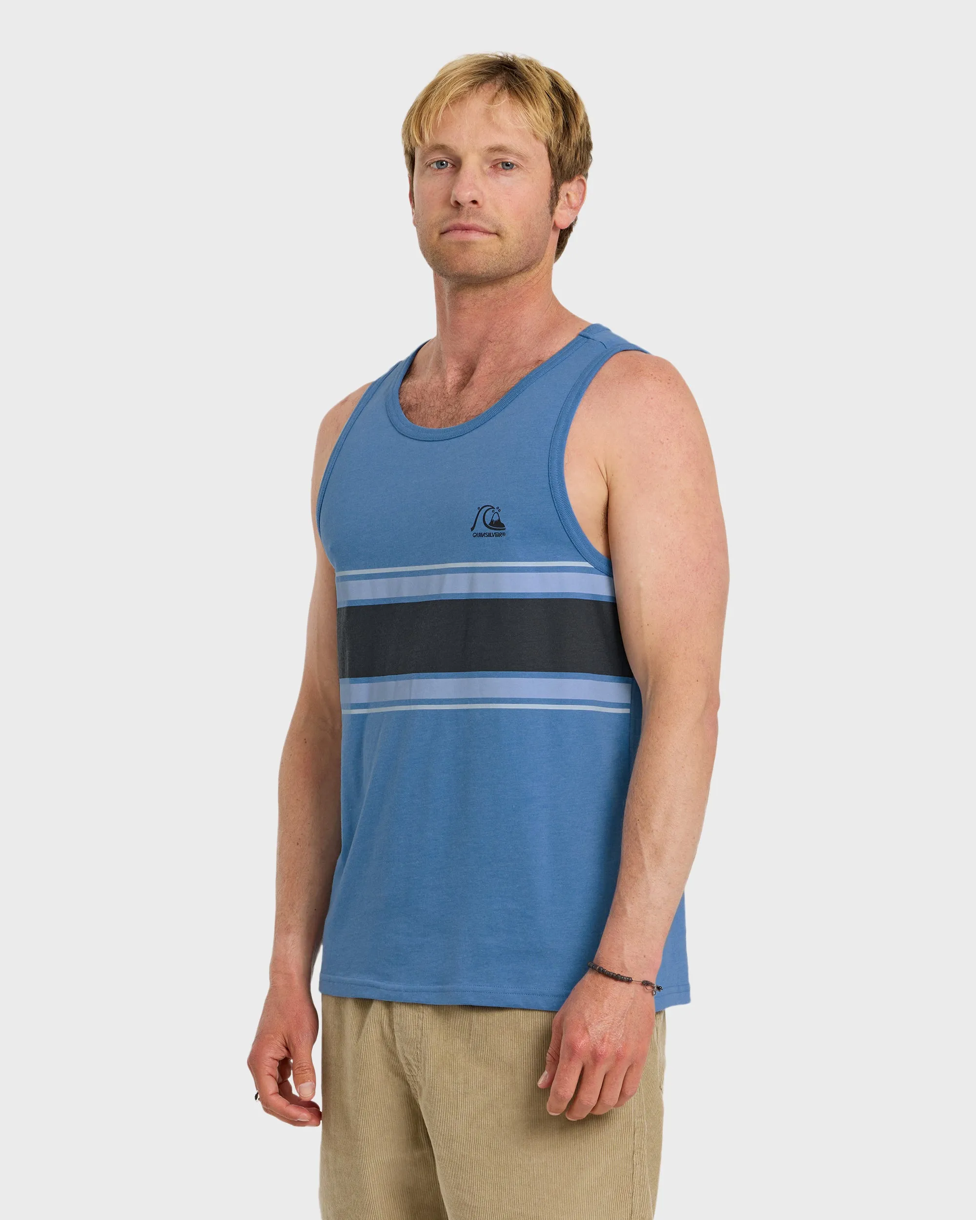 Floater Stripe Tank - Riviera Heather sold by Quiksilver product image thumbnail 4