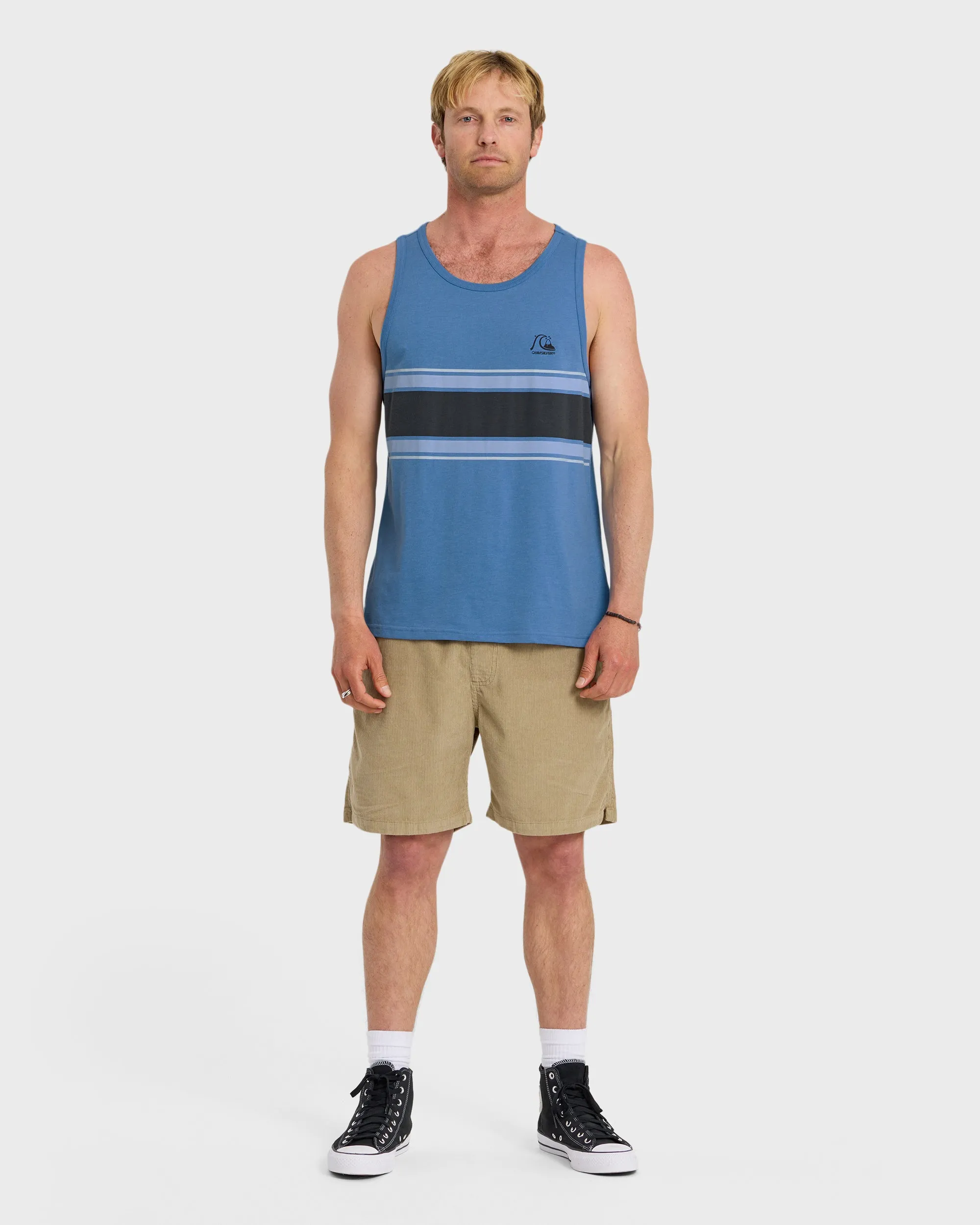 Floater Stripe Tank - Riviera Heather sold by Quiksilver product image thumbnail 3