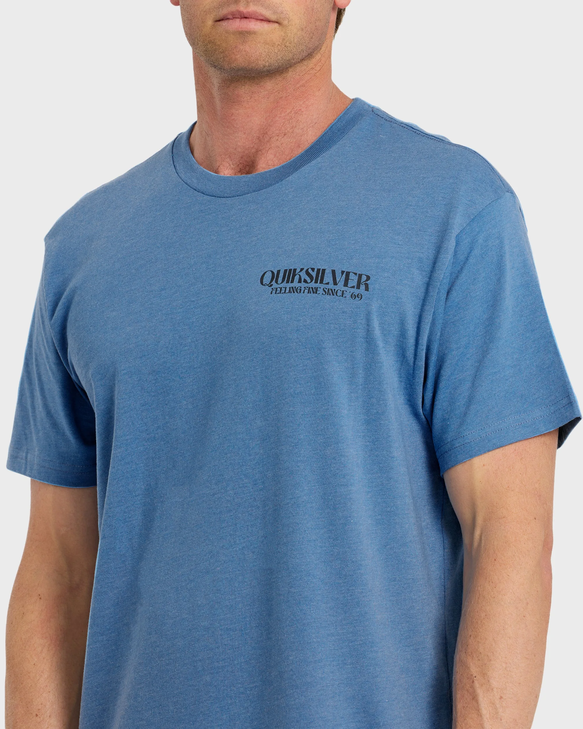 Free Flow Short Sleeve T-Shirt - Riviera Heather sold by Quiksilver product image thumbnail 5