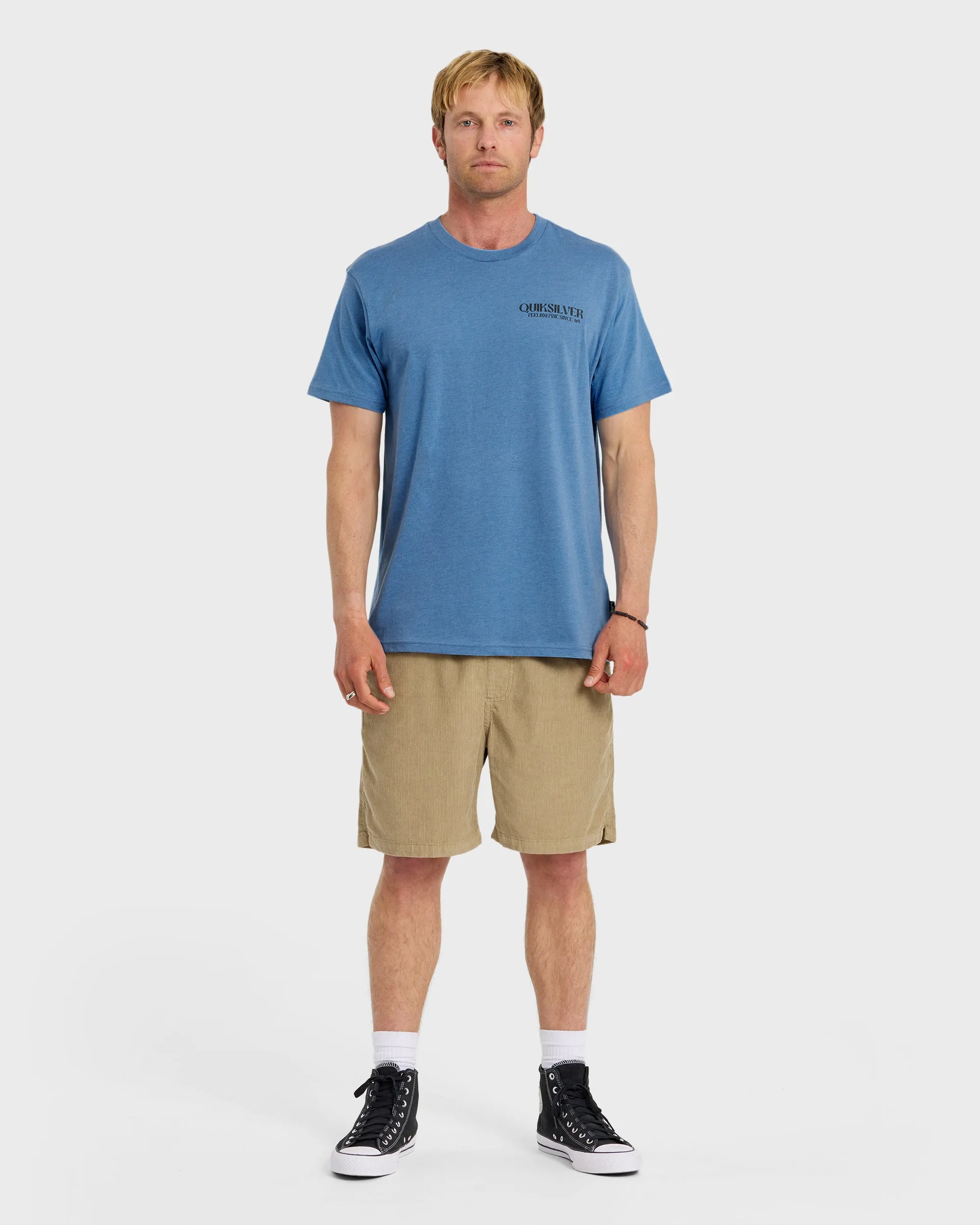 Free Flow Short Sleeve T-Shirt - Riviera Heather sold by Quiksilver product image thumbnail 3