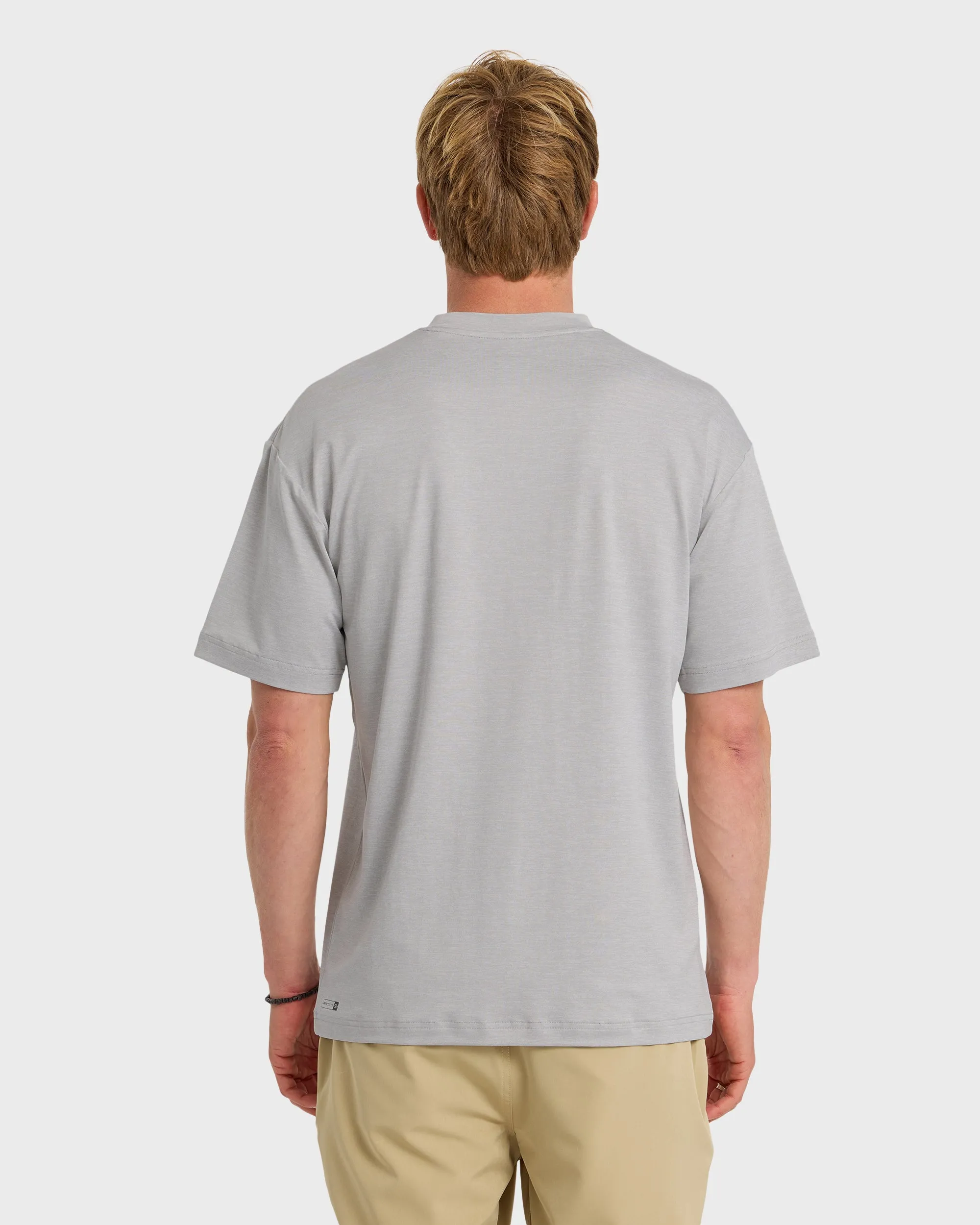 Everyday Short Sleeve Surf Tee - Light Grey Hth sold by Quiksilver product image thumbnail 2