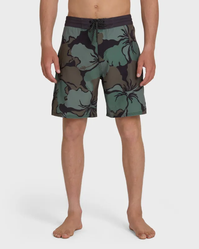 Coral Sea 19" Boardshorts - Camo made by Quiksilver
