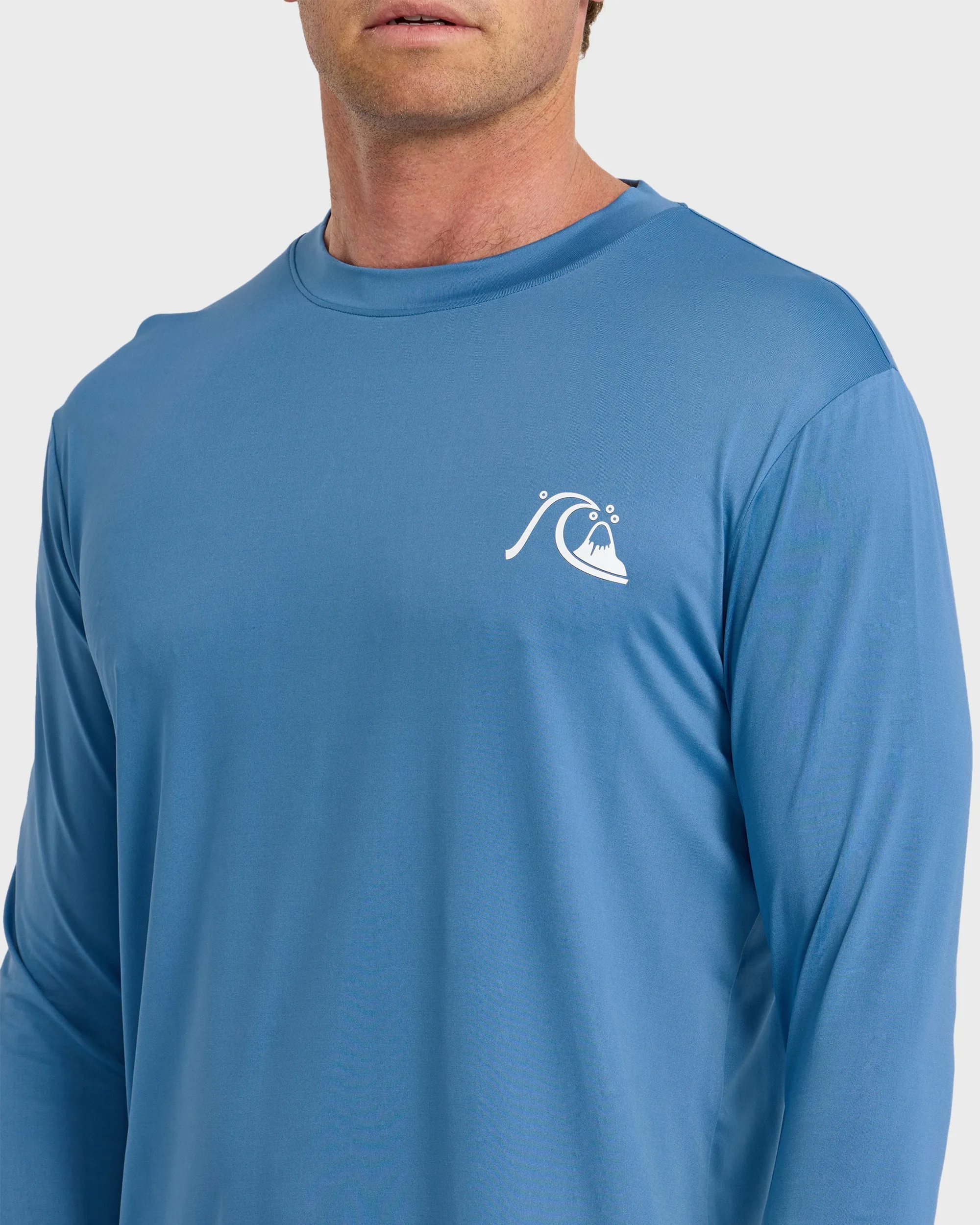 DNA Logo UPF 50 Long Sleeve Surf Shirt - Riviera sold by Quiksilver product image thumbnail 5
