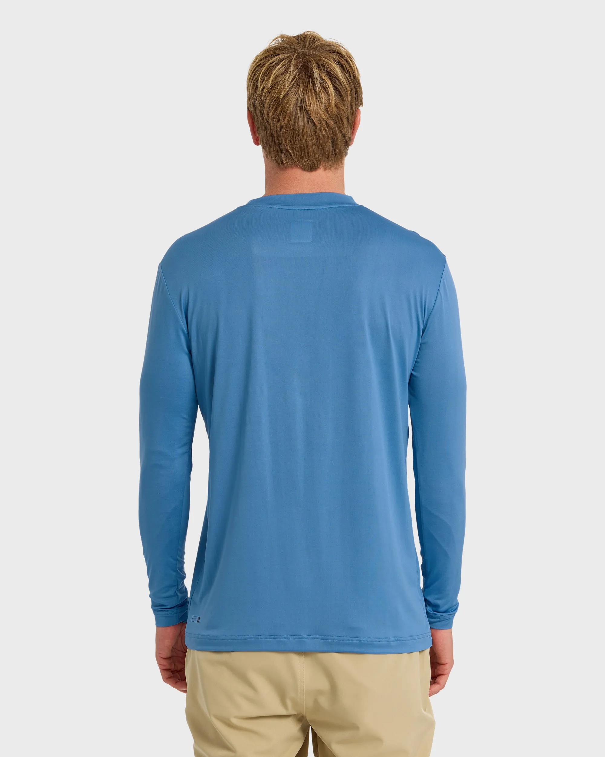 DNA Logo UPF 50 Long Sleeve Surf Shirt - Riviera sold by Quiksilver product image thumbnail 2
