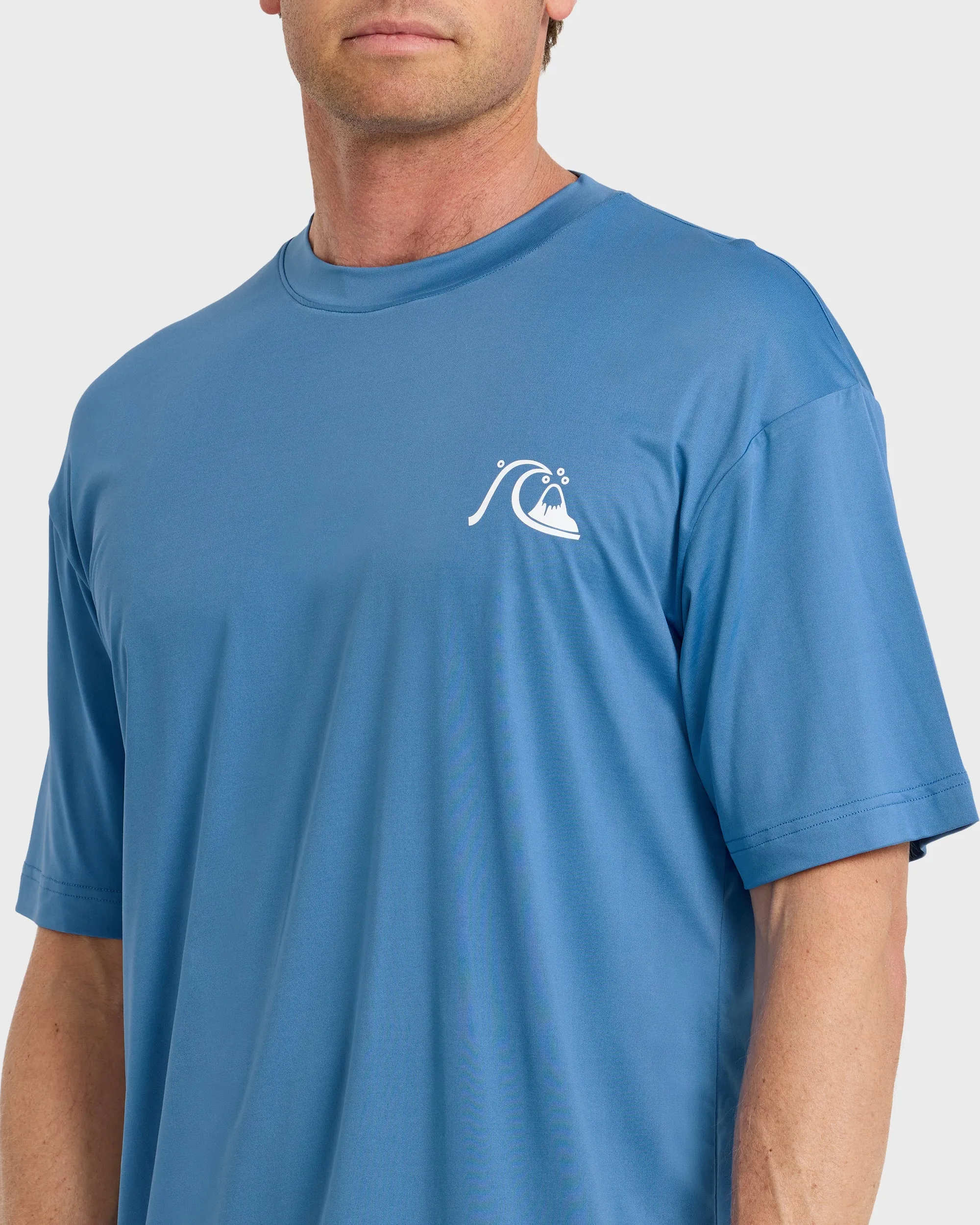 DNA Logo UPF 50 Short Sleeve Surf Shirt - Riviera sold by Quiksilver product image thumbnail 5