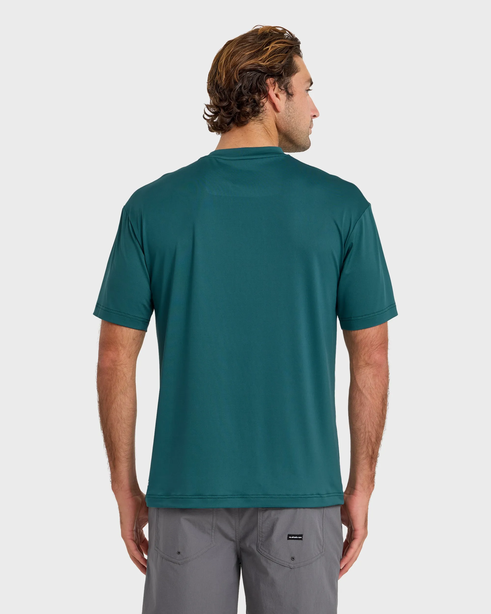 DNA Logo UPF 50 Short Sleeve Surf Shirt - Mediterranea sold by Quiksilver product image thumbnail 2
