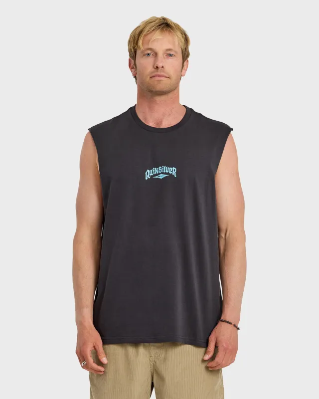Diamond Arch Oversized Tank - Phantom sold by Quiksilver