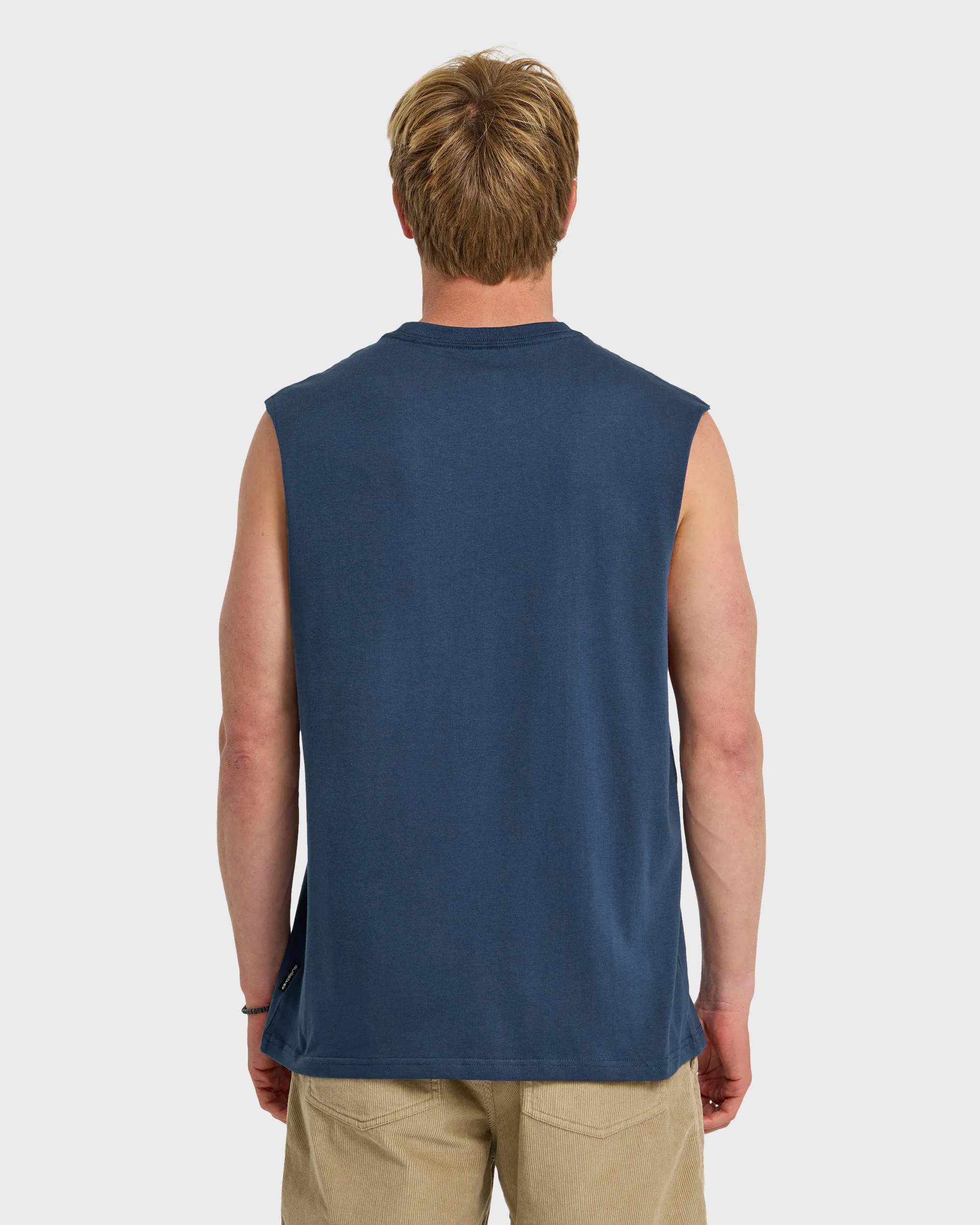 Diamond Arch Oversized Tank - Dark Denim sold by Quiksilver product image thumbnail 2