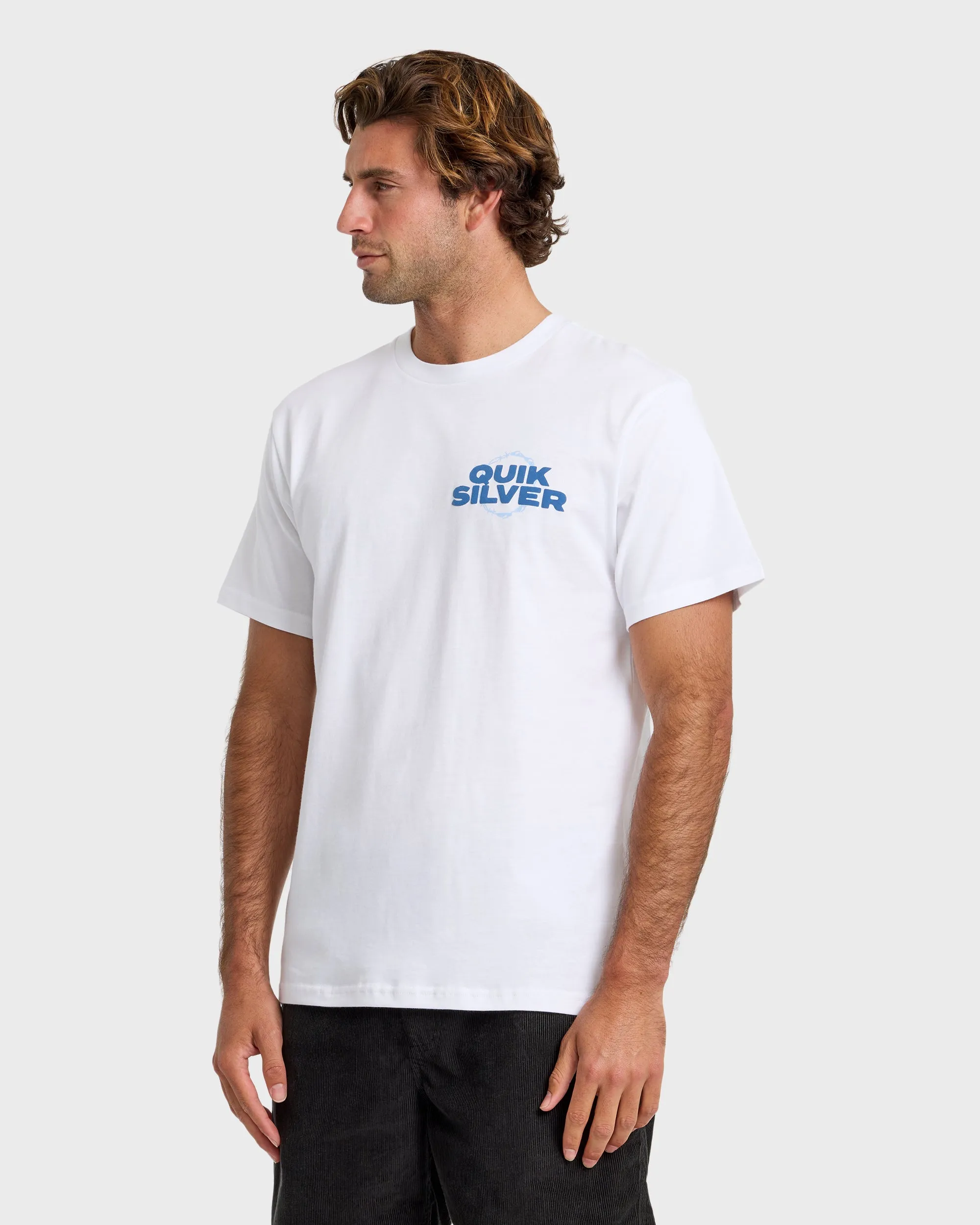 Eternal Circle Short Sleeve T-Shirt - White sold by Quiksilver product image thumbnail 4