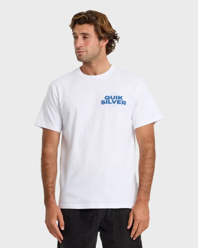 Eternal Circle Short Sleeve T-Shirt - White made by Quiksilver