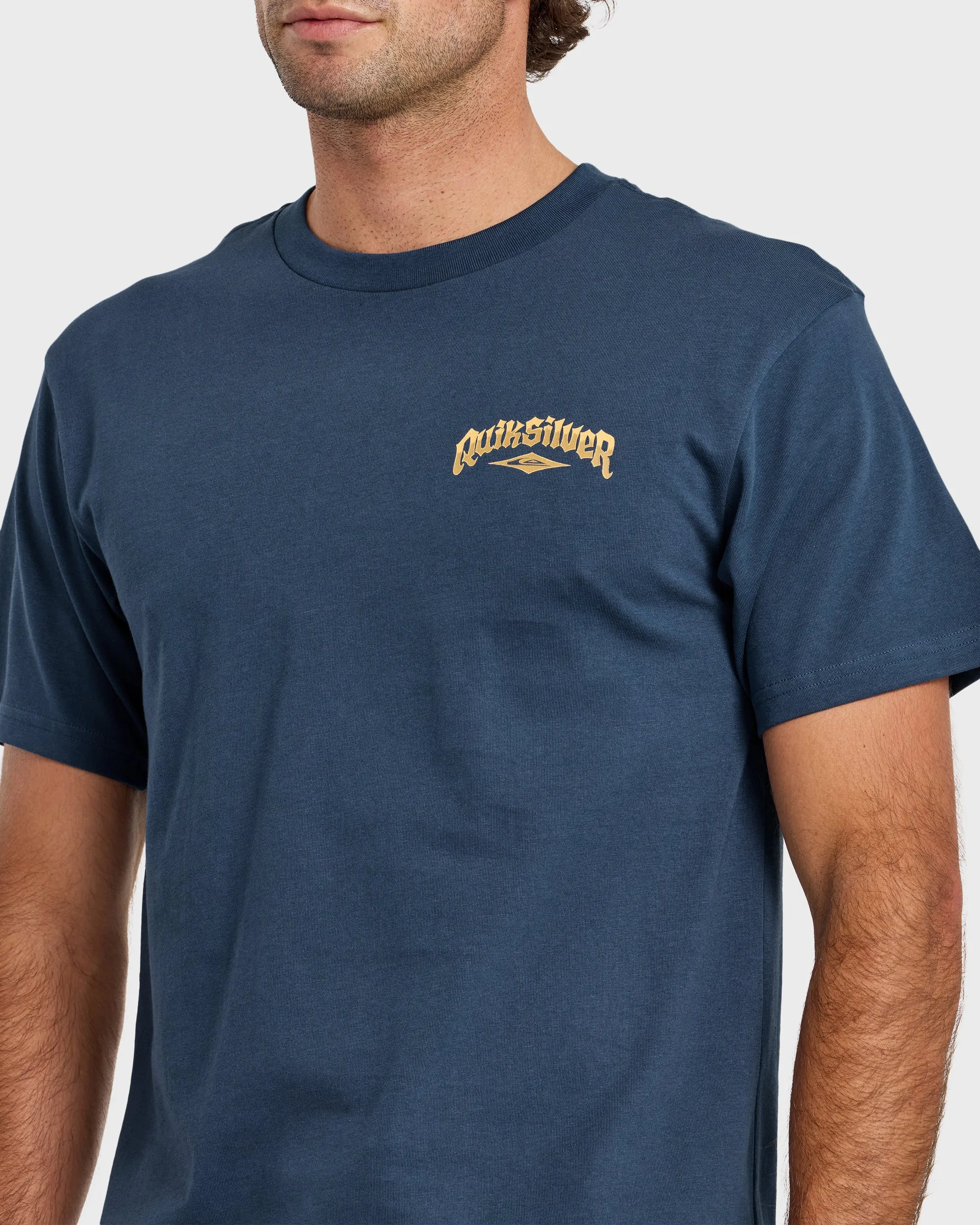 Diamond Arch Classic Short Sleeve T-Shirt - Dark Denim sold by Quiksilver product image thumbnail 5