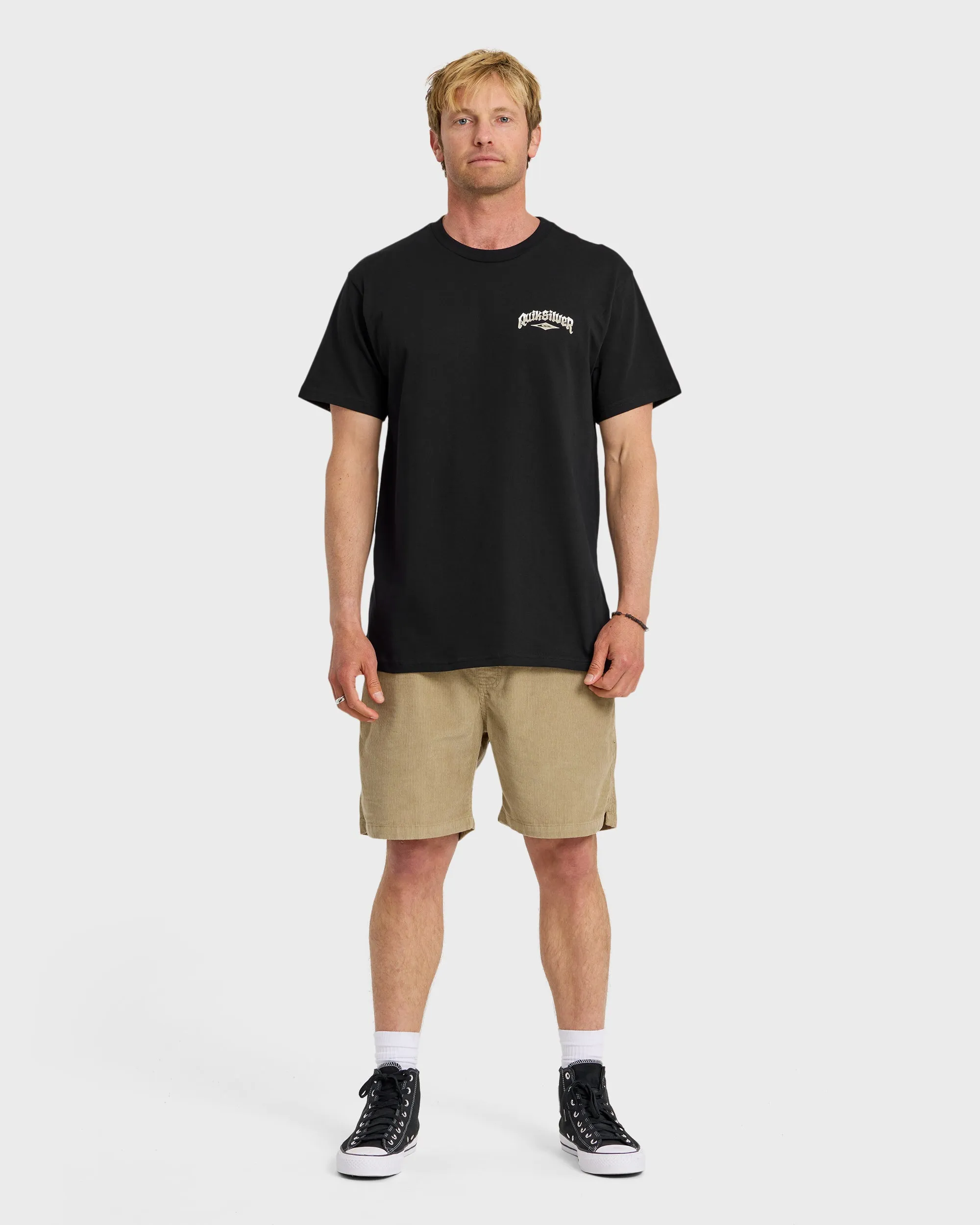 Diamond Arch Classic Short Sleeve T-Shirt - Black sold by Quiksilver product image thumbnail 3