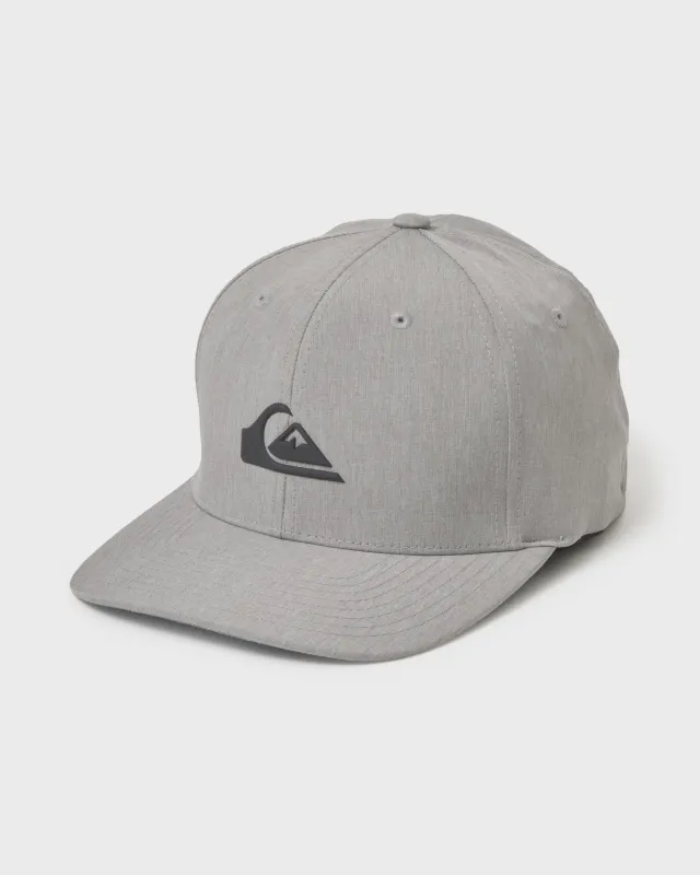 Amped Up Flexifit Hat - Light Gray Heather made by Quiksilver