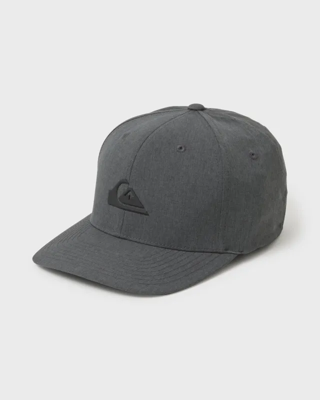 Amped Up Flexifit Hat - Charcoal Heather made by Quiksilver