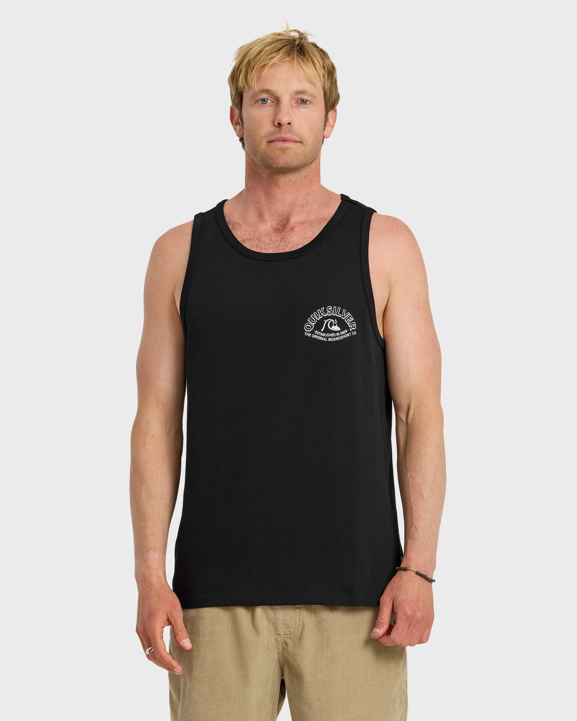 Bubble Arch Tank - Black sold by Quiksilver