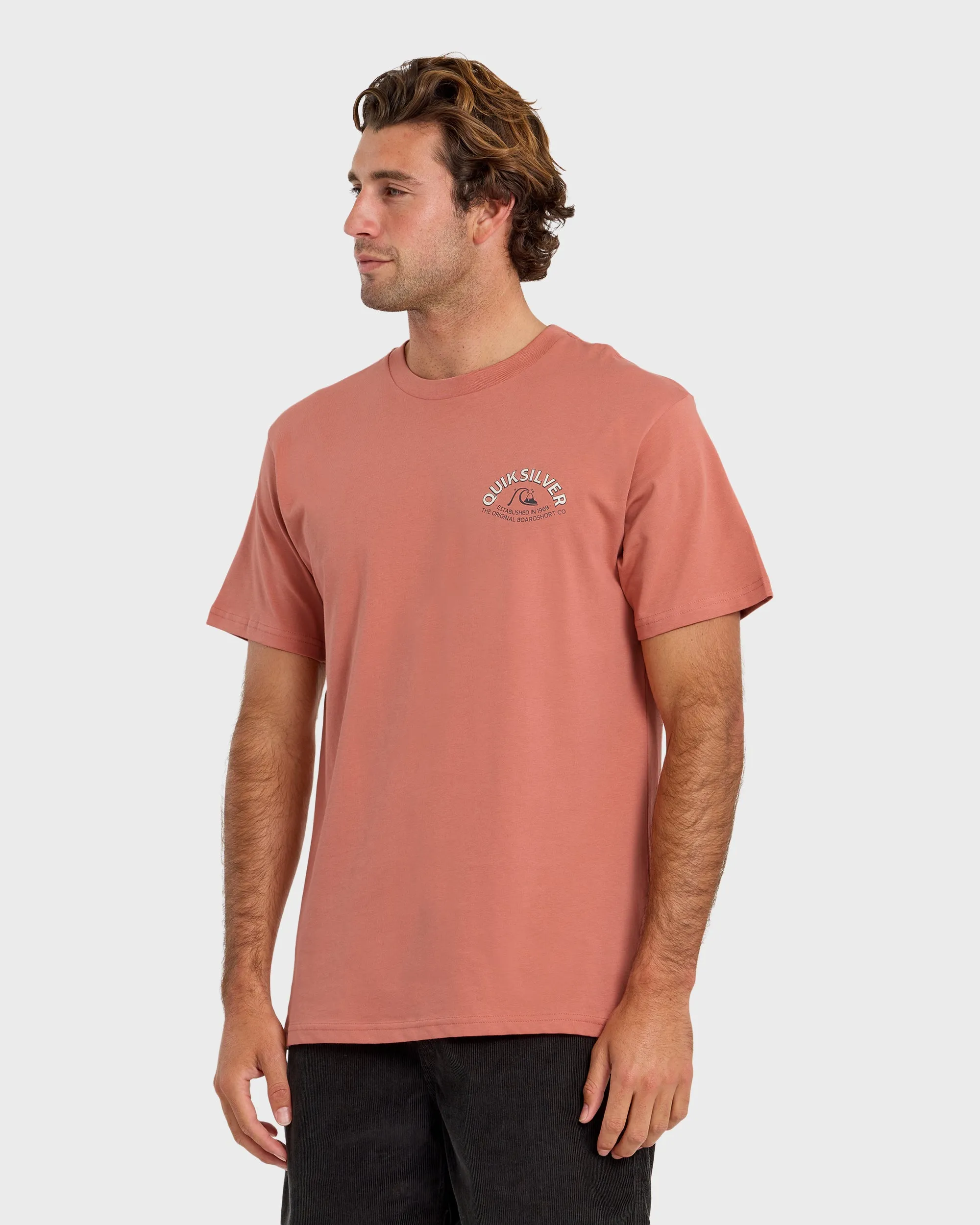 Bubble Arch Short Sleeve T-Shirt - Desert Sand sold by Quiksilver product image thumbnail 4
