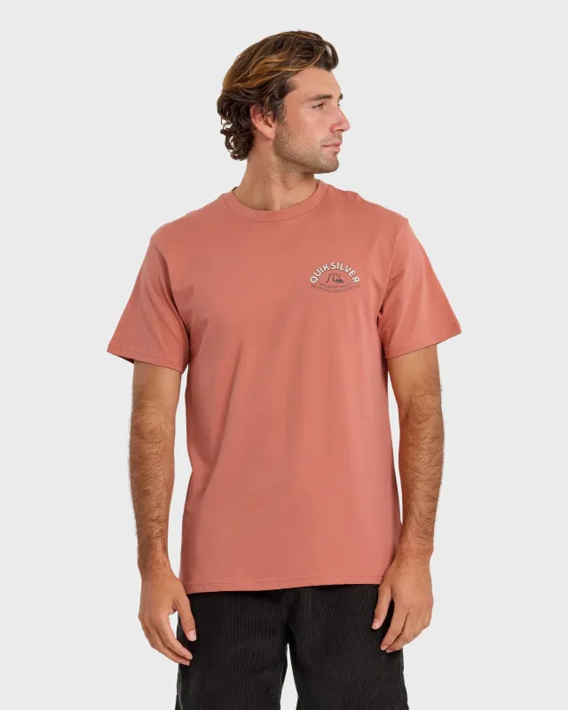 Bubble Arch Short Sleeve T-Shirt - Desert Sand sold by Quiksilver