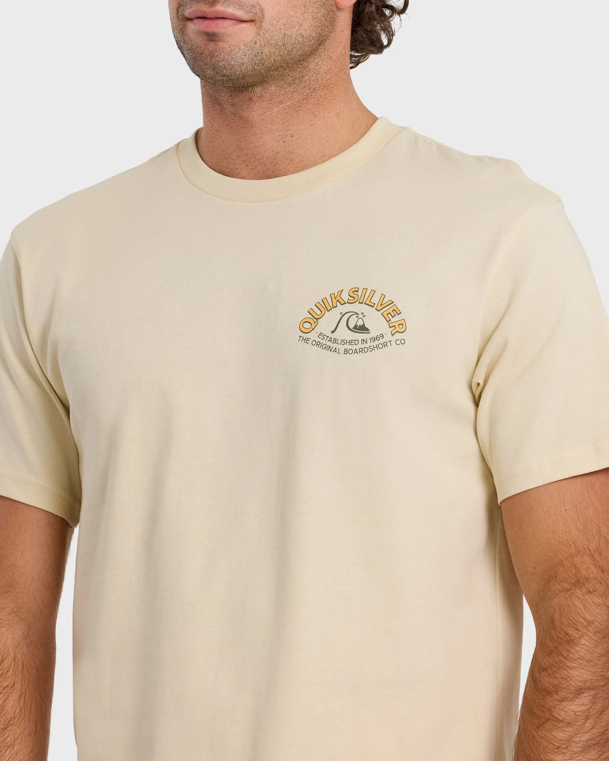 Bubble Arch Short Sleeve T-Shirt - Bone White sold by Quiksilver product image thumbnail 5