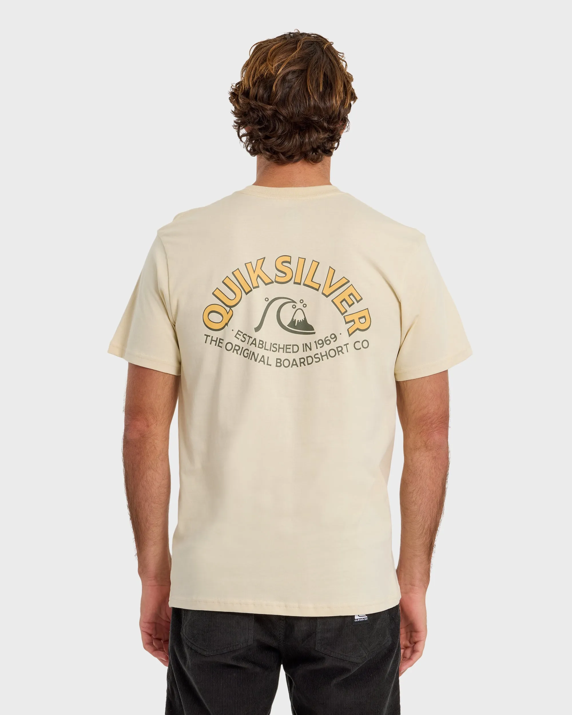 Bubble Arch Short Sleeve T-Shirt - Bone White sold by Quiksilver product image thumbnail 2