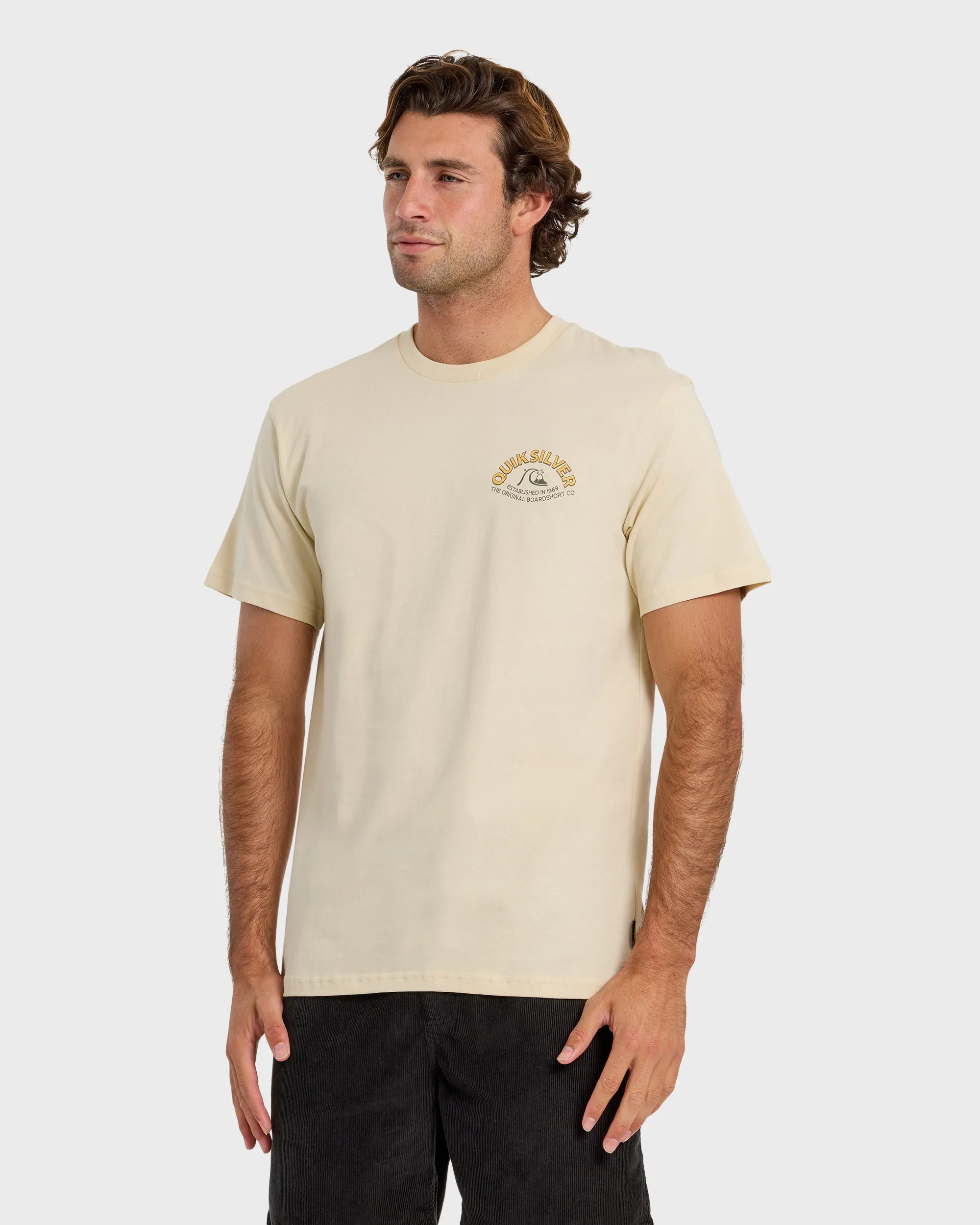 Bubble Arch Short Sleeve T-Shirt - Bone White sold by Quiksilver product image thumbnail 4