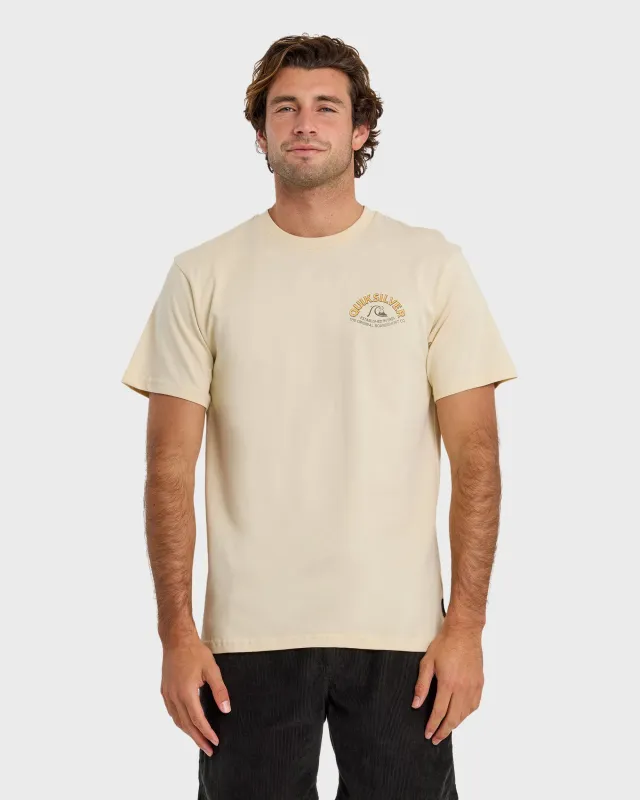 Bubble Arch Short Sleeve T-Shirt - Bone White made by Quiksilver