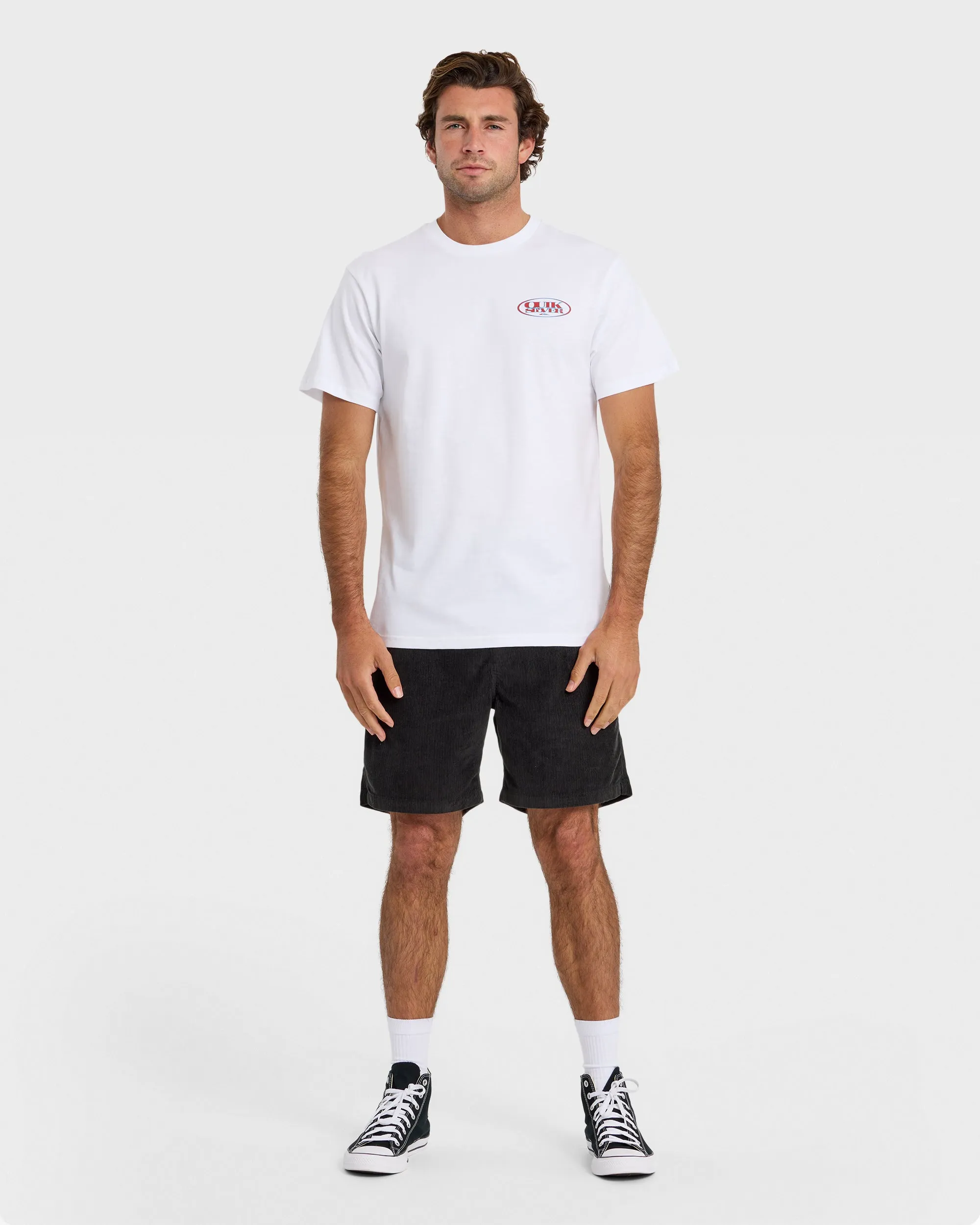 Blends Short Sleeve T-Shirt - White sold by Quiksilver product image thumbnail 3