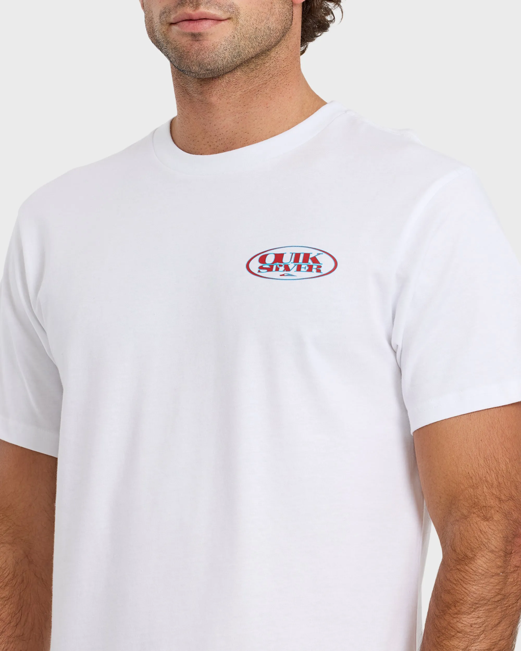 Blends Short Sleeve T-Shirt - White sold by Quiksilver product image thumbnail 5