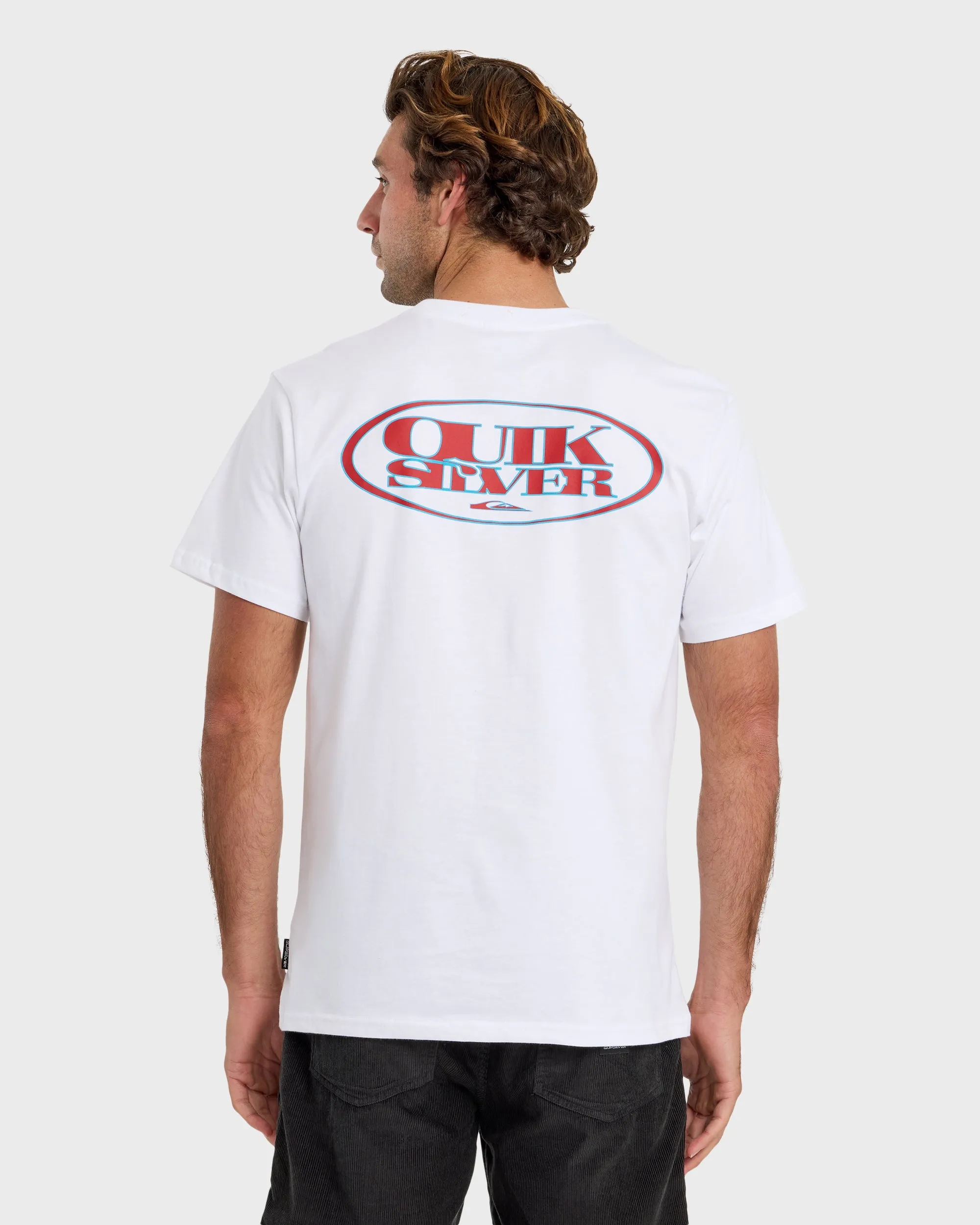 Blends Short Sleeve T-Shirt - White sold by Quiksilver product image thumbnail 2