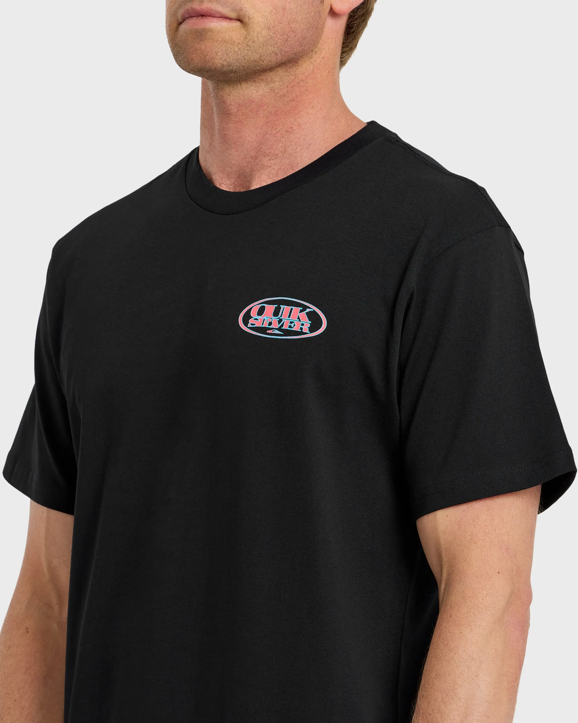 Blends Short Sleeve T-Shirt - Black sold by Quiksilver product image thumbnail 5