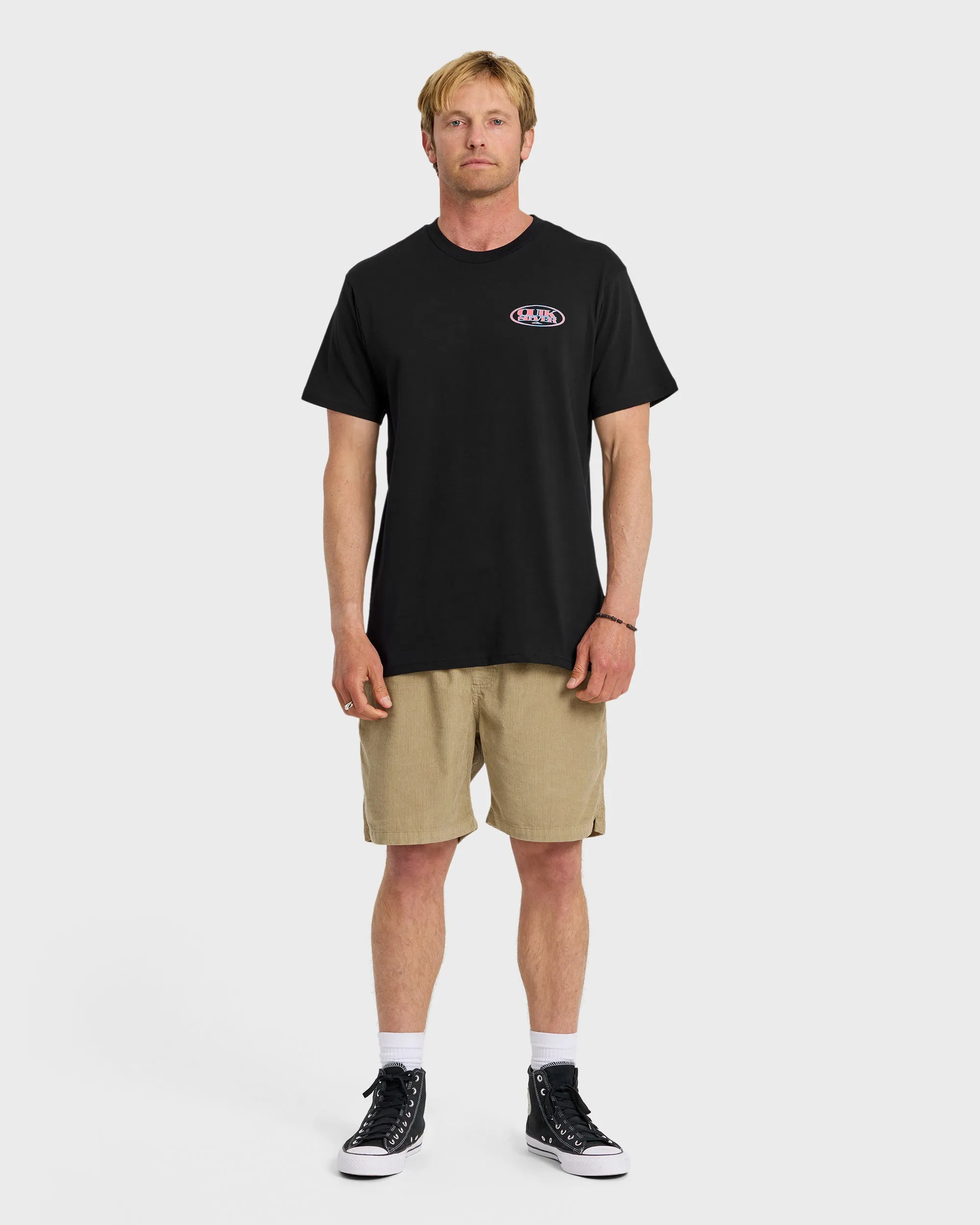 Blends Short Sleeve T-Shirt - Black sold by Quiksilver product image thumbnail 3