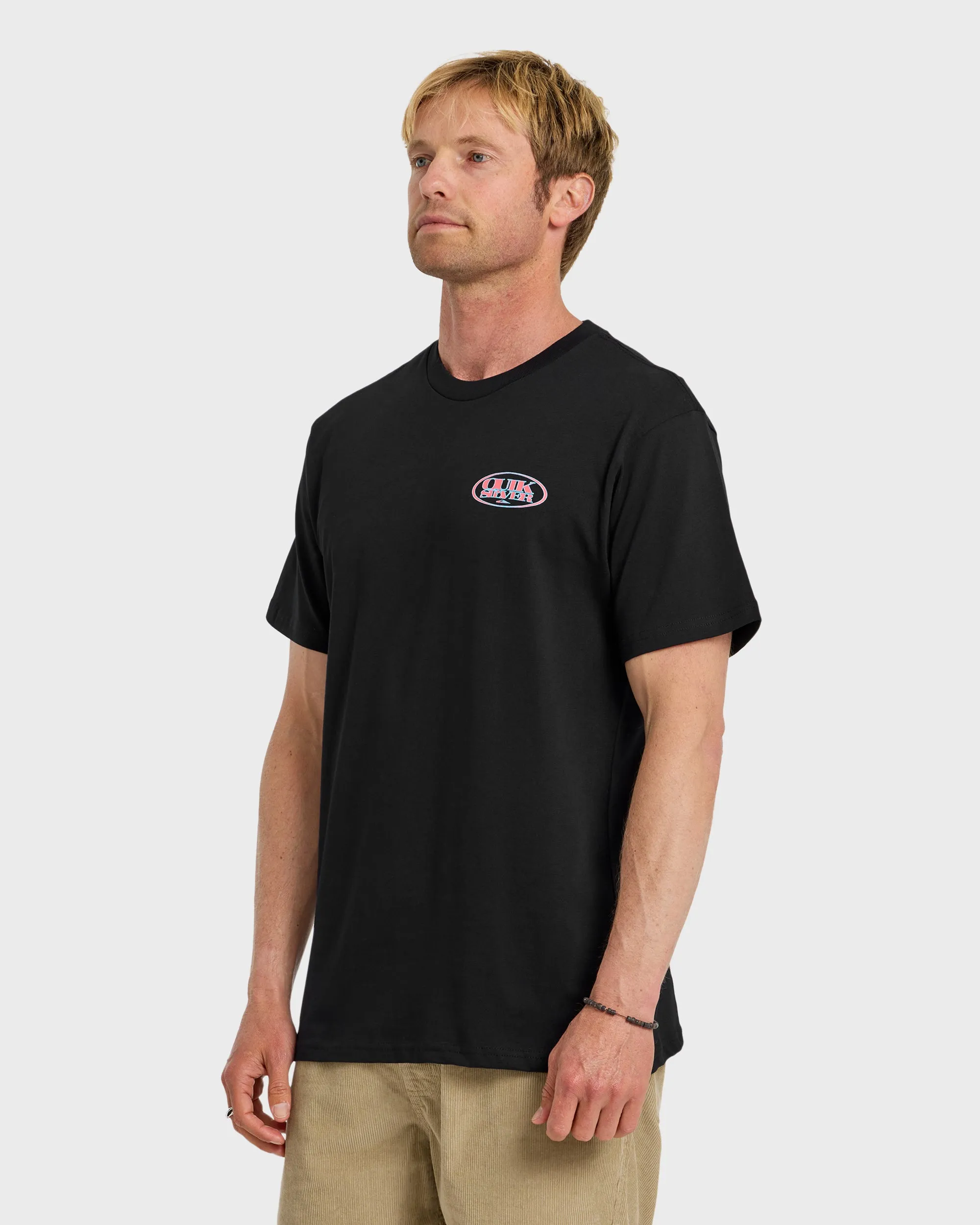 Blends Short Sleeve T-Shirt - Black sold by Quiksilver product image thumbnail 4
