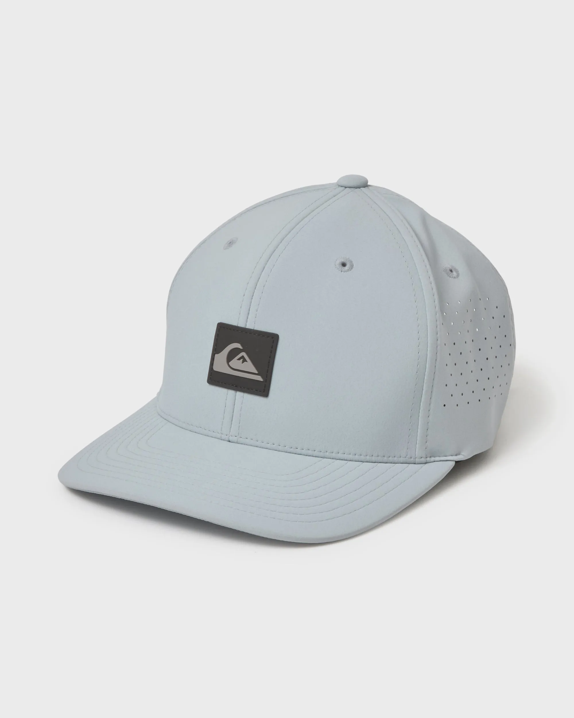 Beach Head Tech Fabric Snapback Hat - Quarry sold by Quiksilver