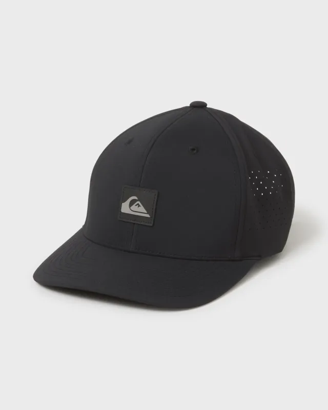 Beach Head Tech Fabric Snapback Hat - Black sold by Quiksilver