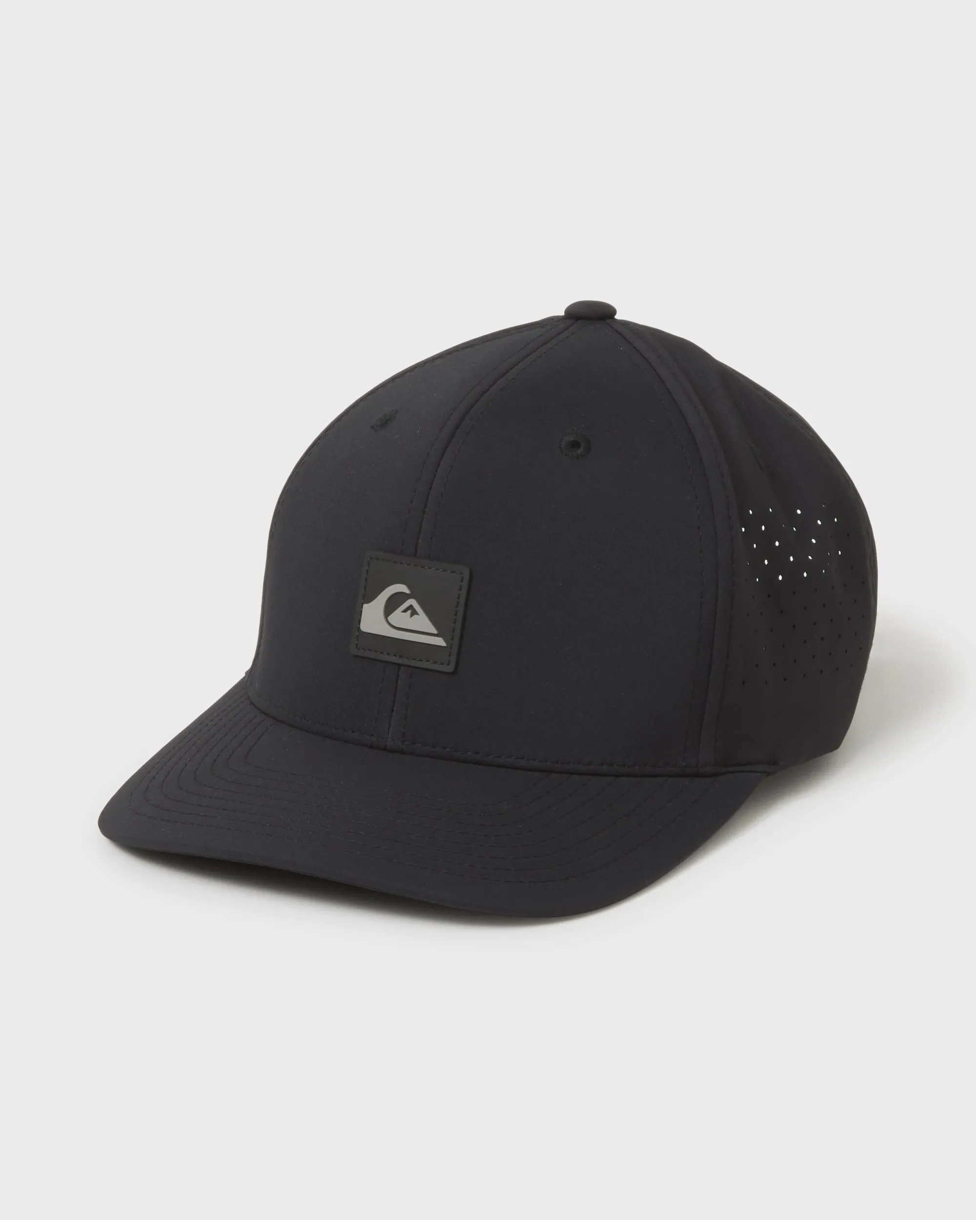 Beach Head Tech Fabric Snapback Hat - Black sold by Quiksilver