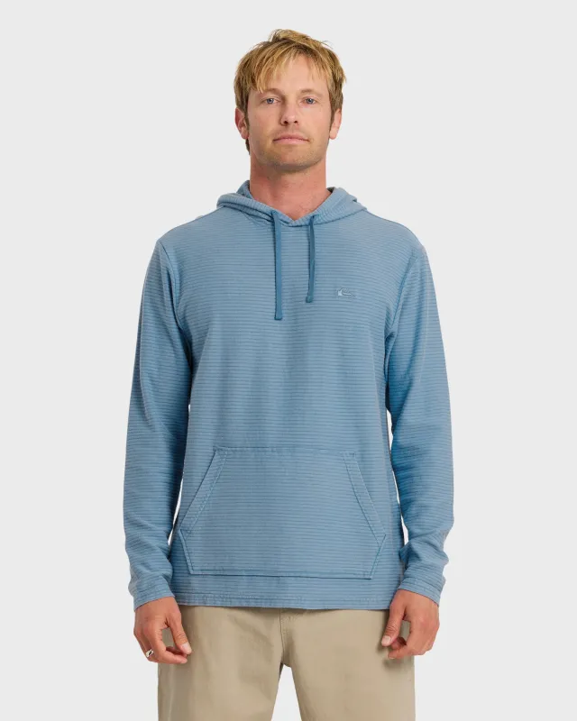 Alamitos Jacquard Stripe Pullover Hoodie - Riviera sold by Quiksilver