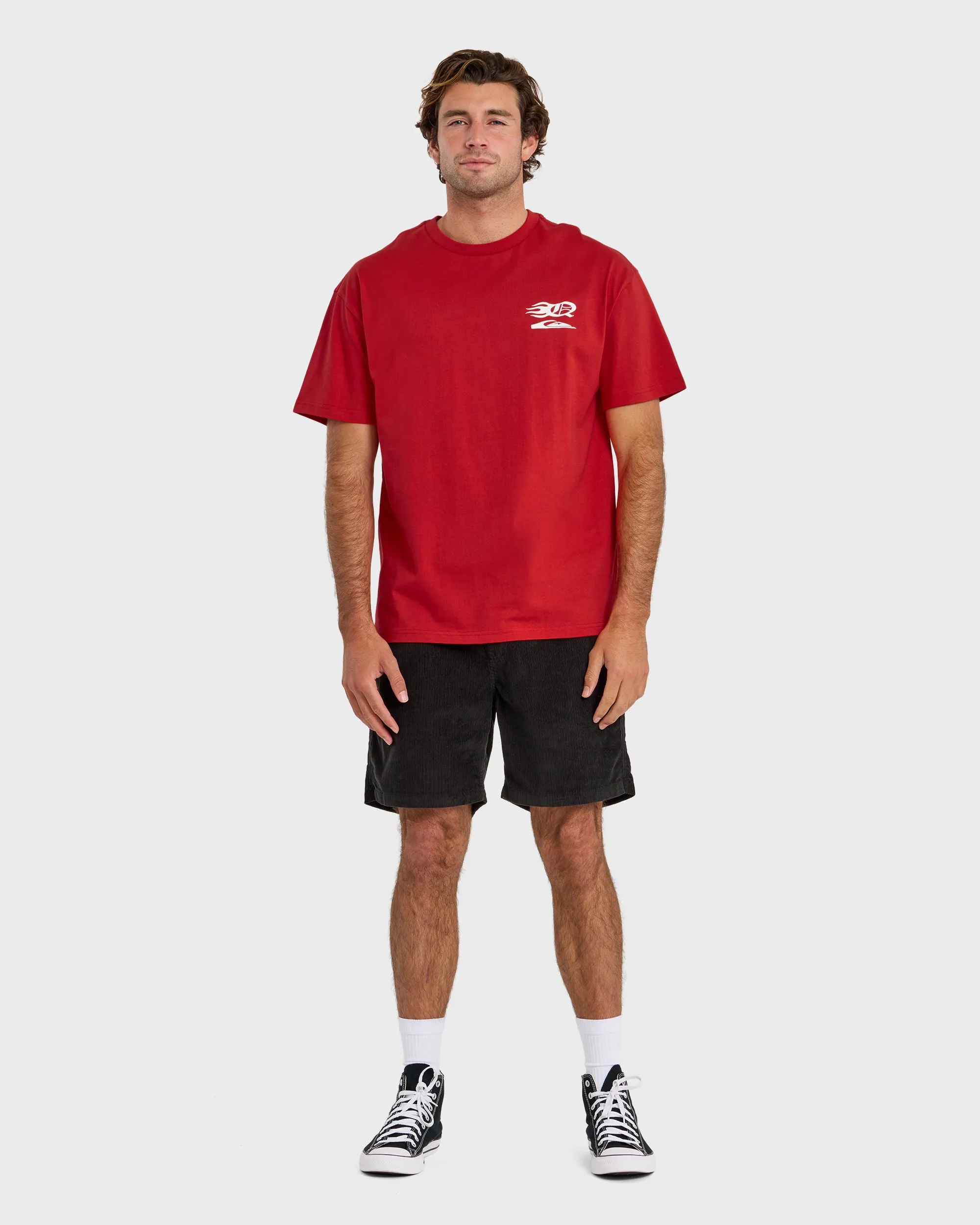 Stacked Mercury Oversized Heavyweight Short Sleeve T-Shirt - Salsa sold by Quiksilver product image thumbnail 5