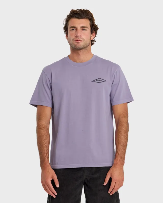 Snake Bite Pigment Dyed Short Sleeve T-Shirt - Daybreak sold by Quiksilver