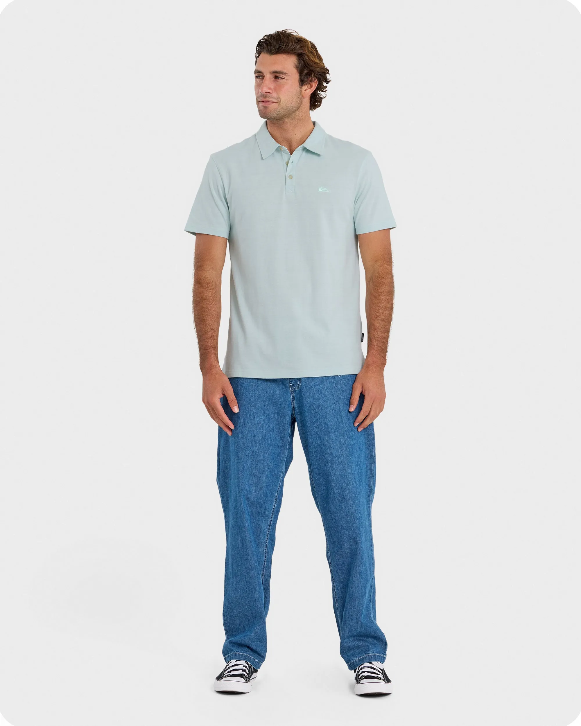 Sunset Cruise Polo Shirt - Blue Haze sold by Quiksilver product image thumbnail 3