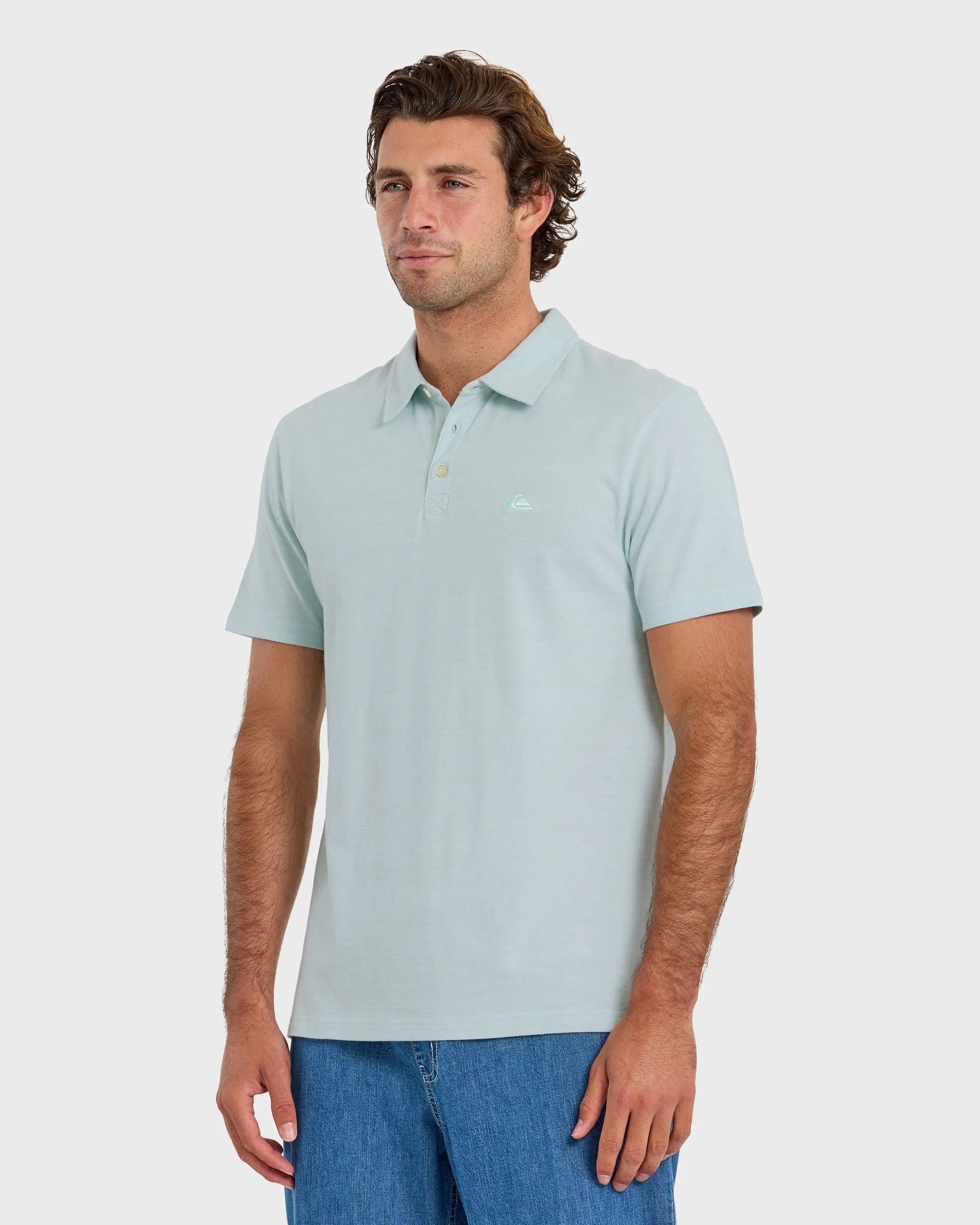 Sunset Cruise Polo Shirt - Blue Haze sold by Quiksilver product image thumbnail 4