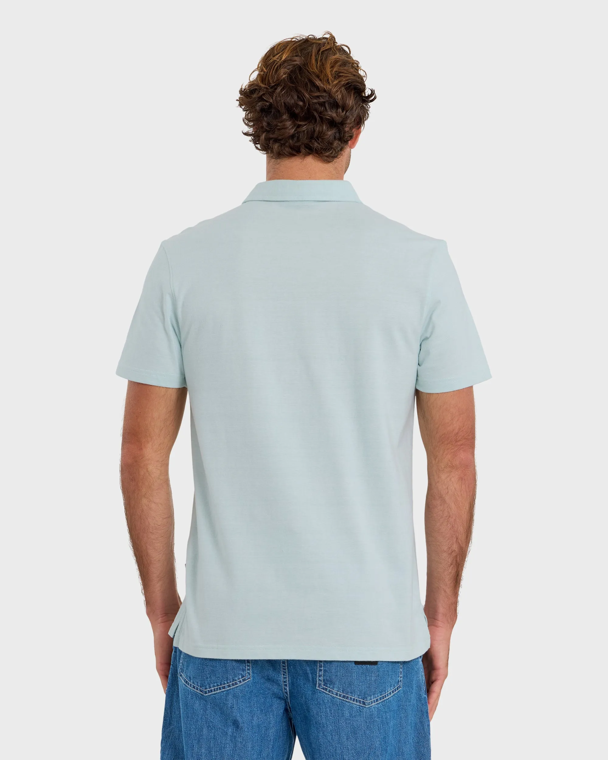 Sunset Cruise Polo Shirt - Blue Haze sold by Quiksilver product image thumbnail 2