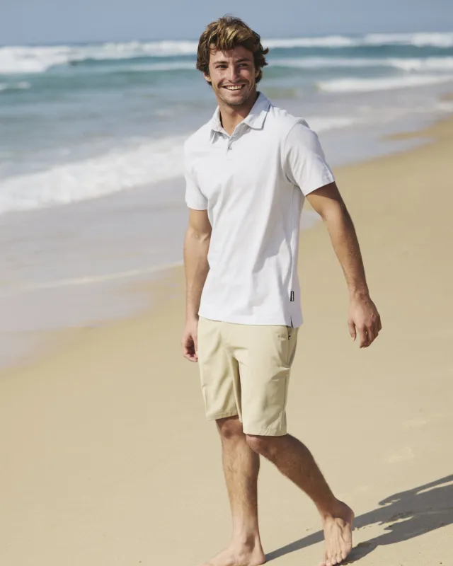 Sunset Cruise Polo Shirt - Rosewater made by Quiksilver