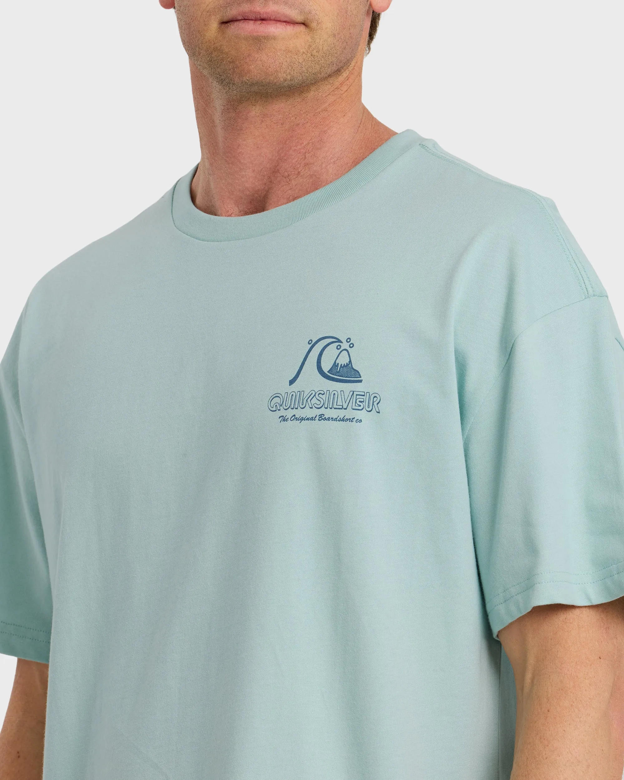 Vintage Bubble Originals Oversized Short Sleeve Graphic T-Shirt - Blue Haze sold by Quiksilver product image thumbnail 5