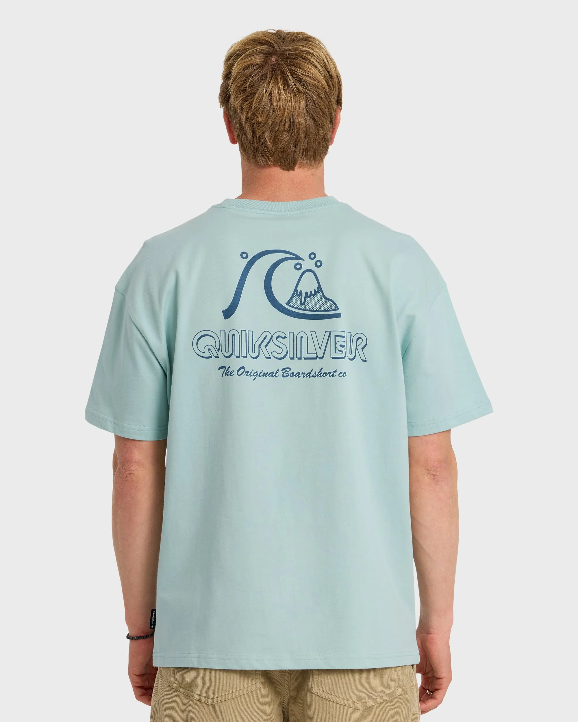 Vintage Bubble Originals Oversized Short Sleeve Graphic T-Shirt - Blue Haze sold by Quiksilver product image thumbnail 2