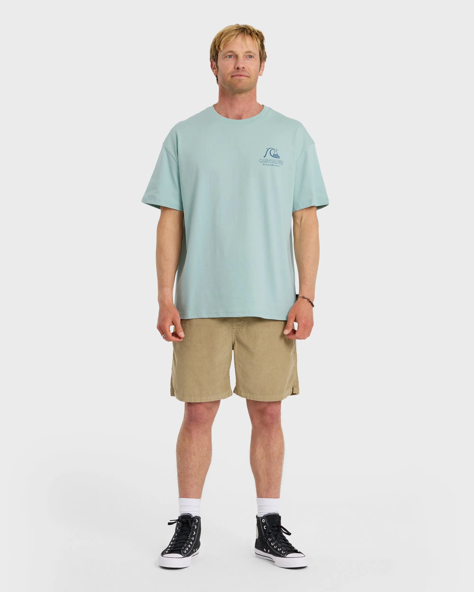 Vintage Bubble Originals Oversized Short Sleeve Graphic T-Shirt - Blue Haze sold by Quiksilver product image thumbnail 3